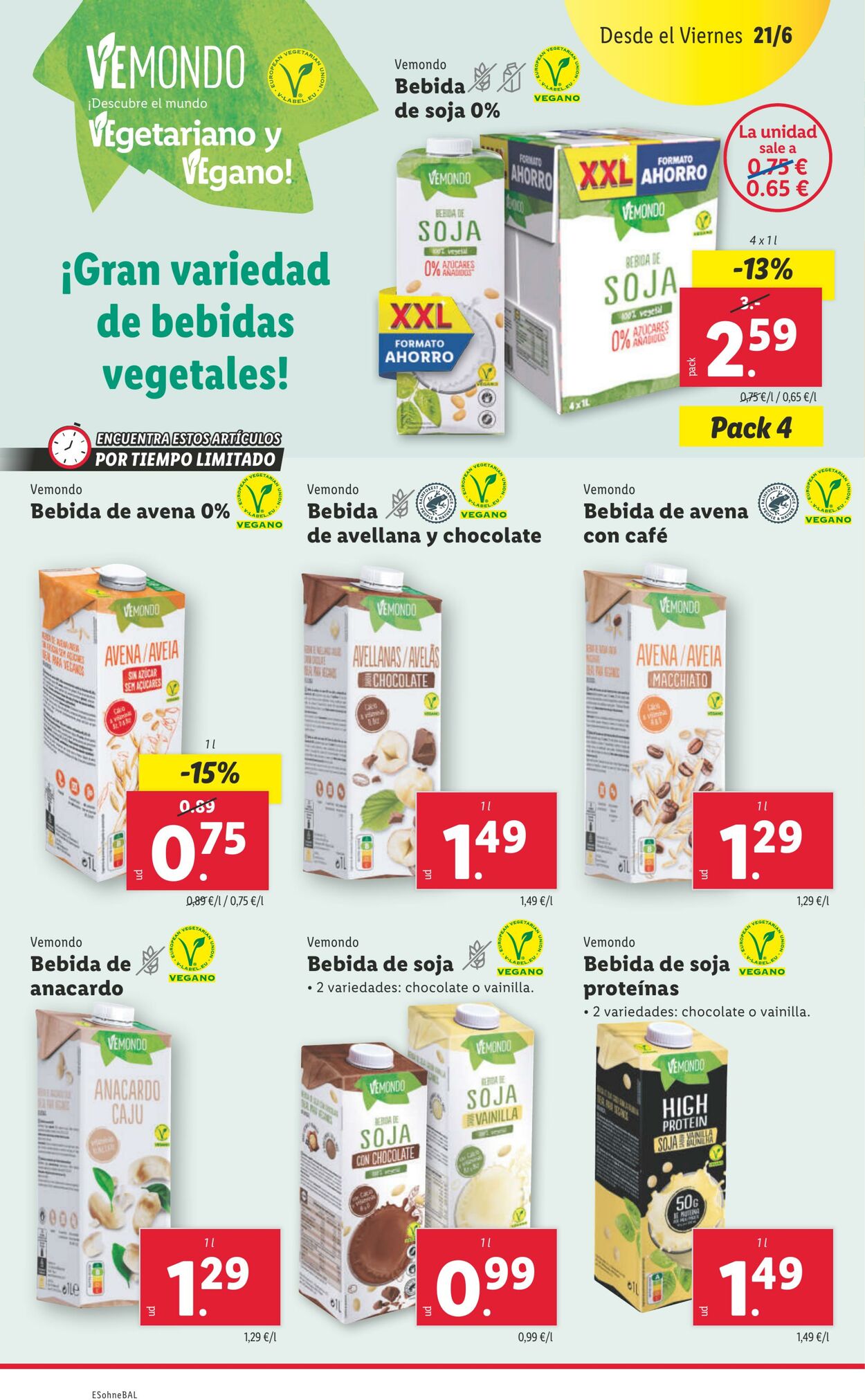 Folleto Lidl 17.06.2024 - 23.06.2024