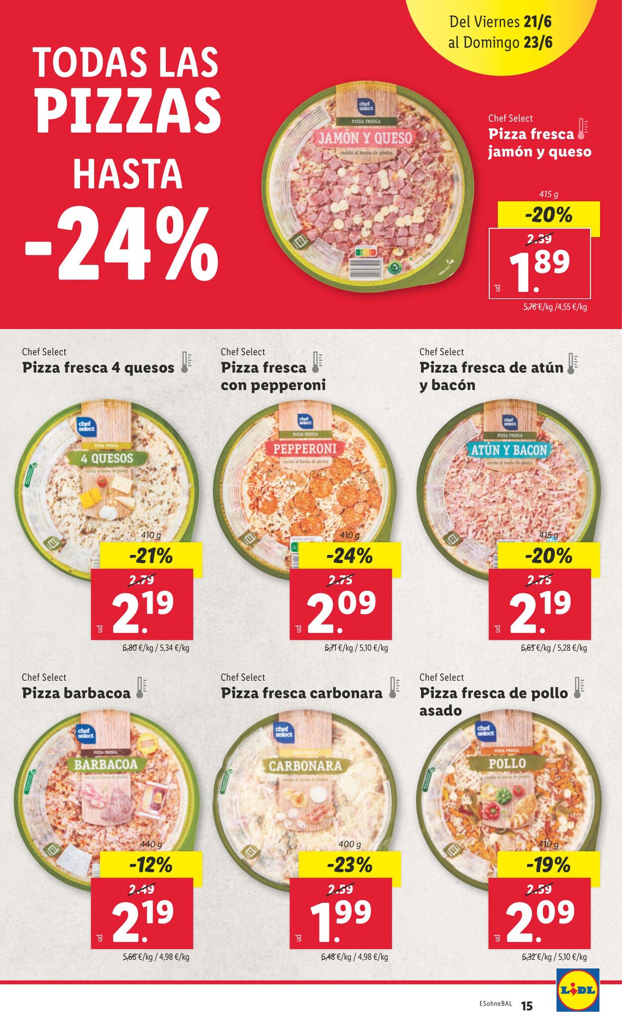 Folleto Lidl 17.06.2024 - 23.06.2024