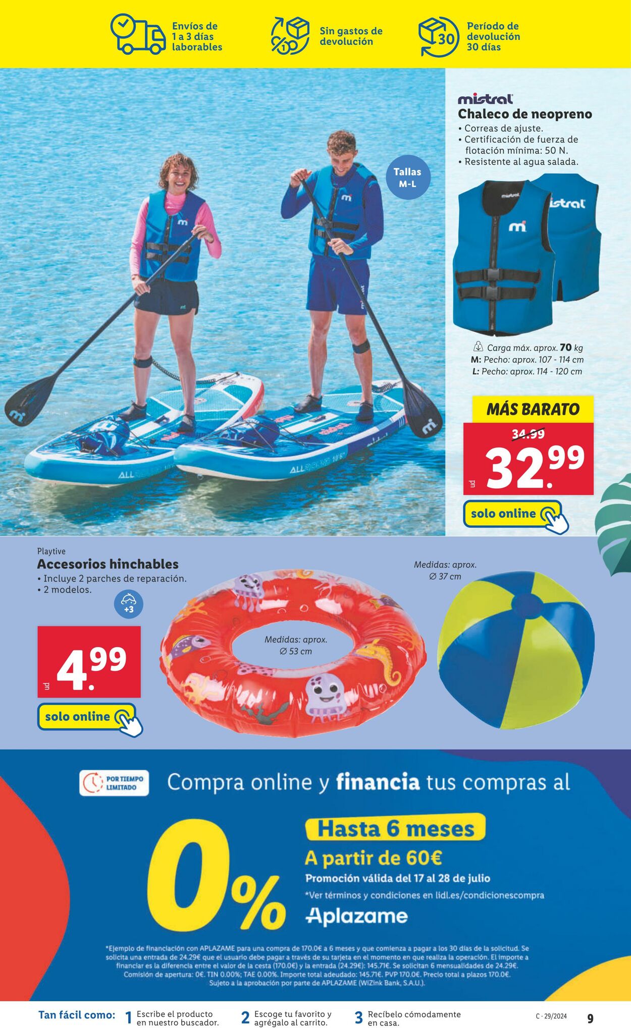 Folleto Lidl 17.07.2024 - 28.07.2024