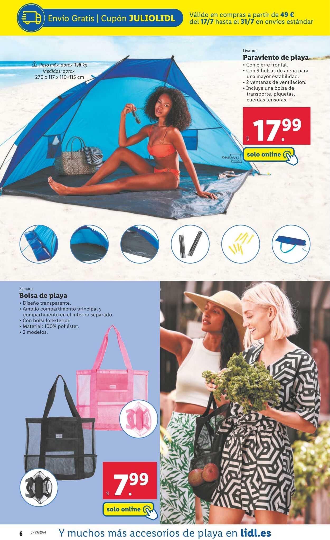 Folleto Lidl 17.07.2024 - 28.07.2024