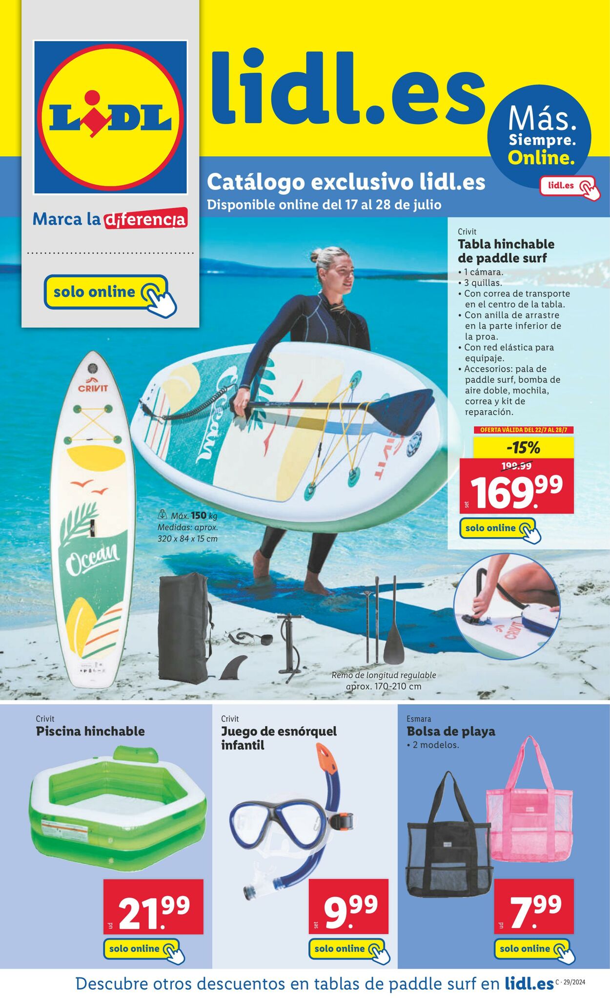 Folleto Lidl 17.07.2024 - 28.07.2024