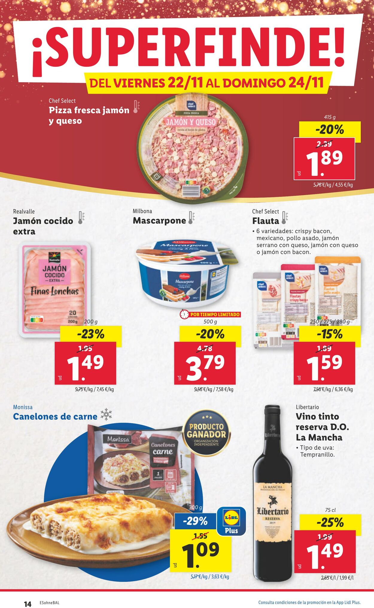 Folleto Lidl 18.11.2024 - 24.11.2024