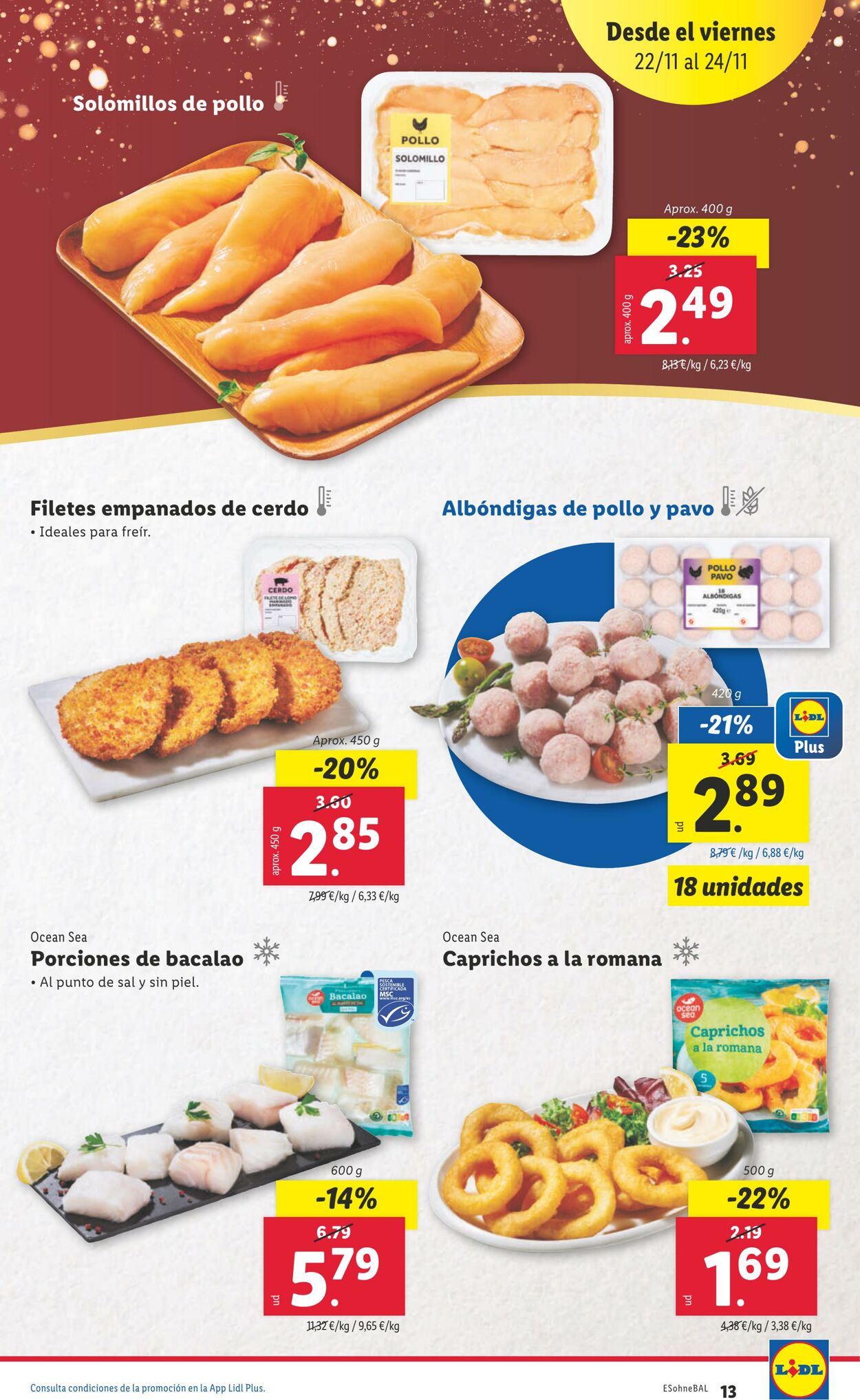 Folleto Lidl 18.11.2024 - 24.11.2024