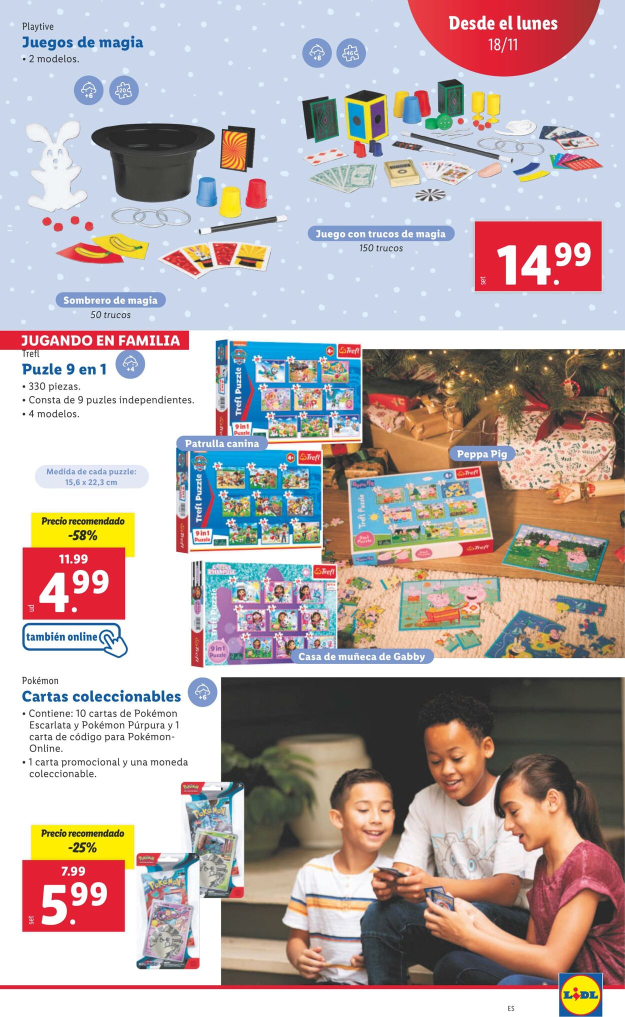 Folleto Lidl 18.11.2024 - 24.11.2024