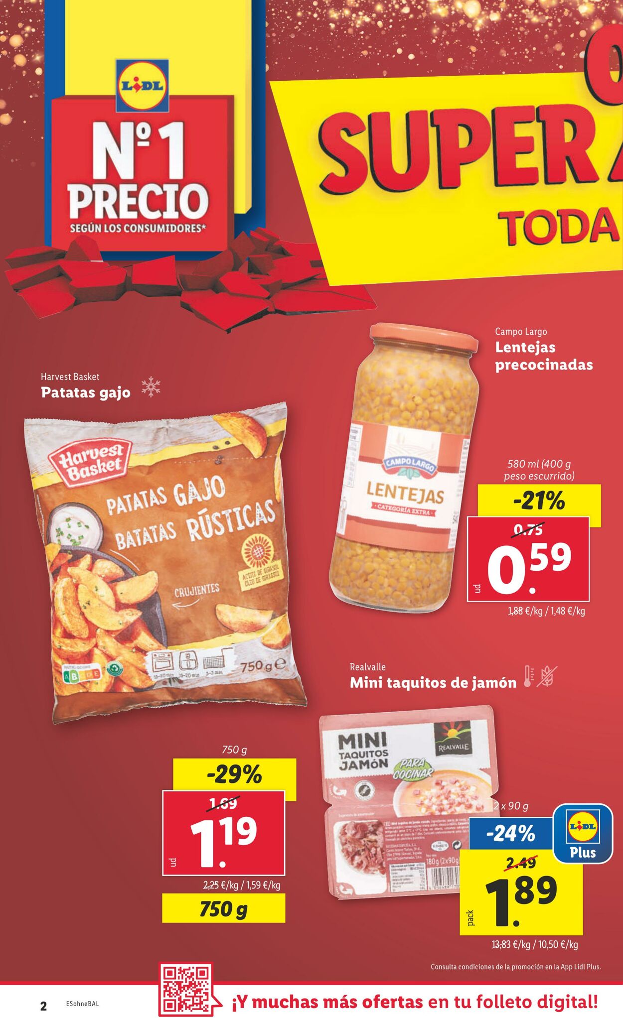 Folleto Lidl 18.11.2024 - 24.11.2024