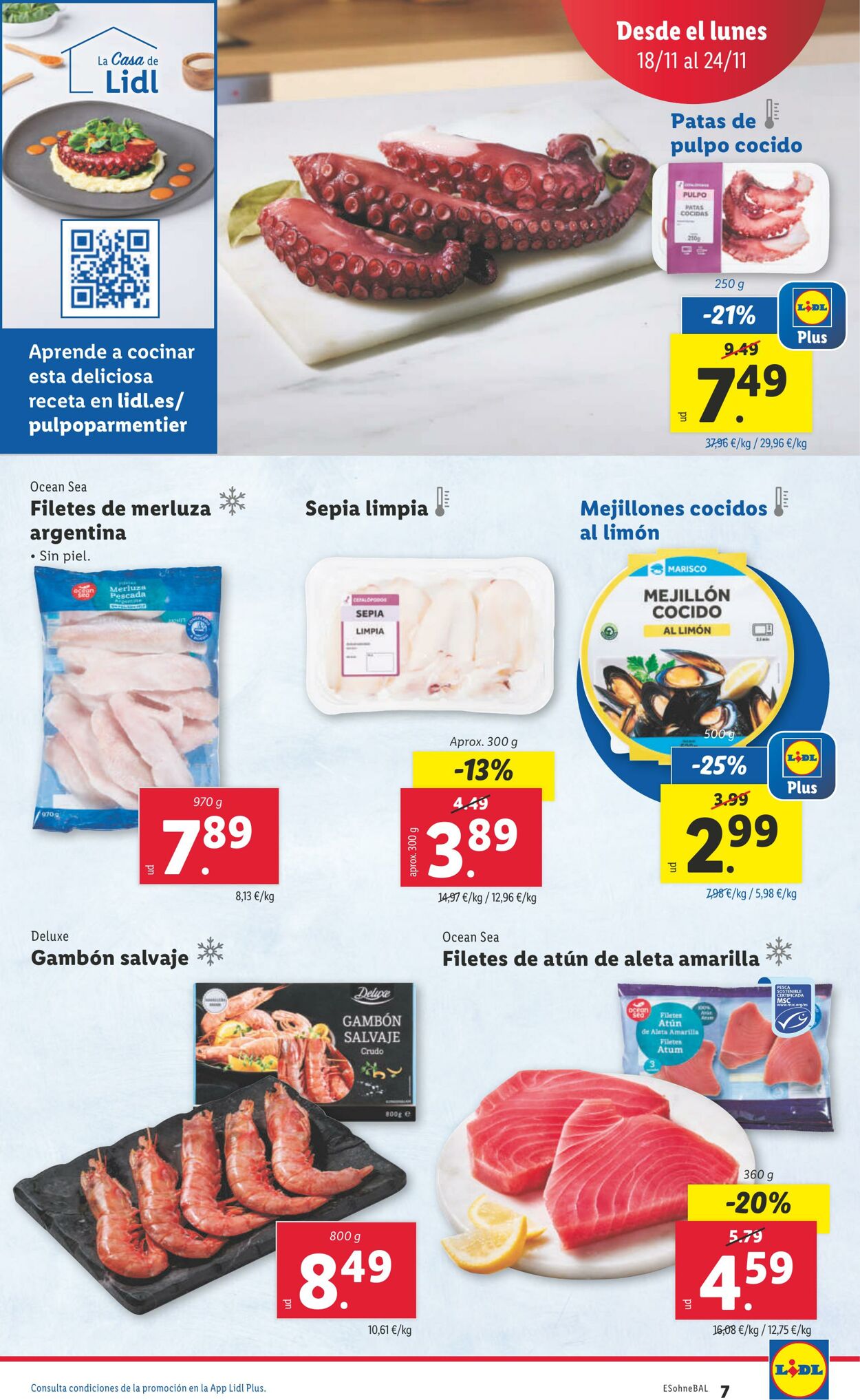 Folleto Lidl 18.11.2024 - 24.11.2024