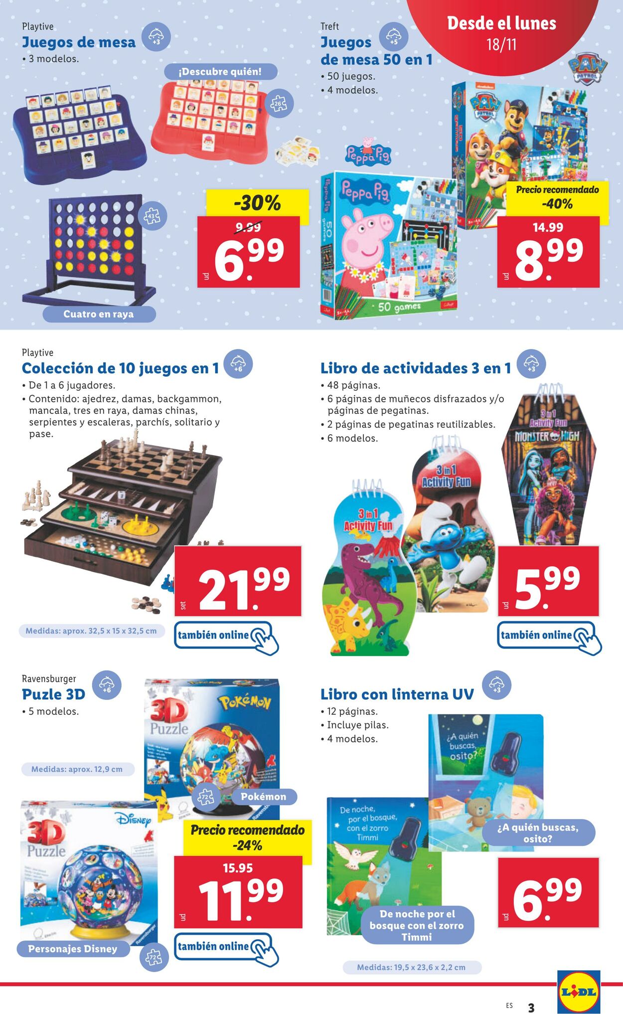 Folleto Lidl 18.11.2024 - 24.11.2024