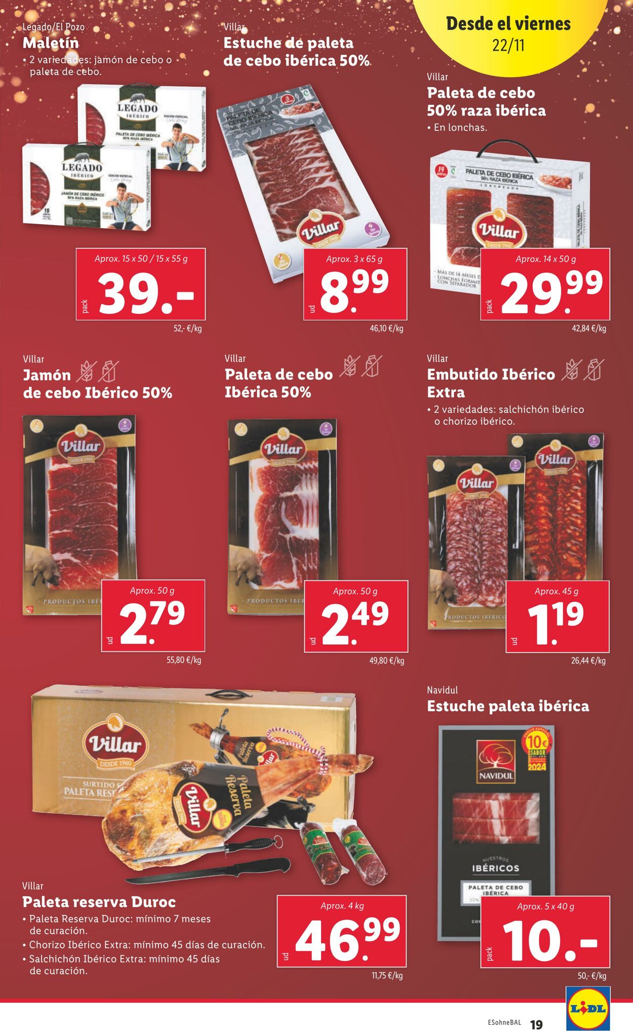 Folleto Lidl 18.11.2024 - 24.11.2024