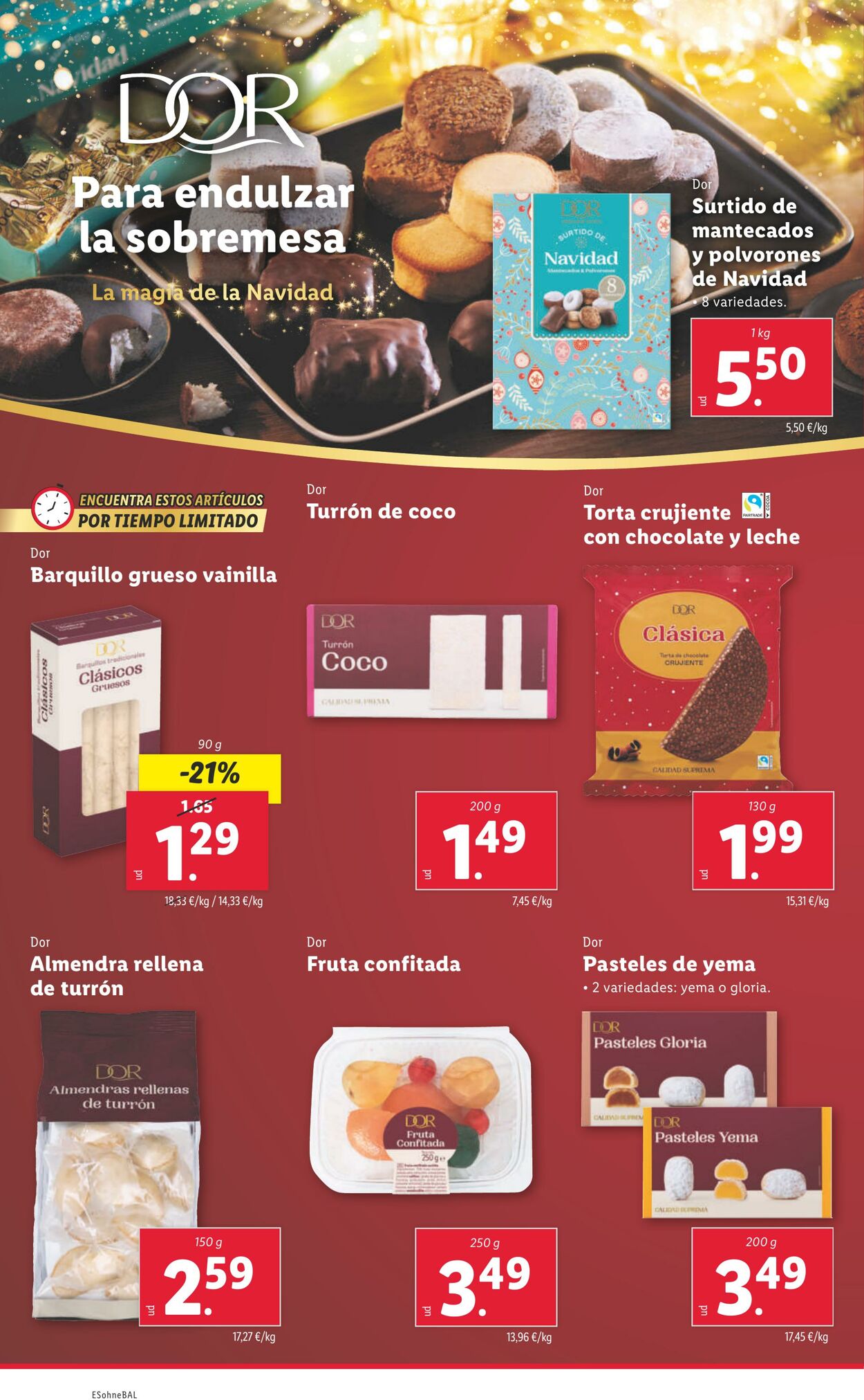 Folleto Lidl 18.11.2024 - 24.11.2024