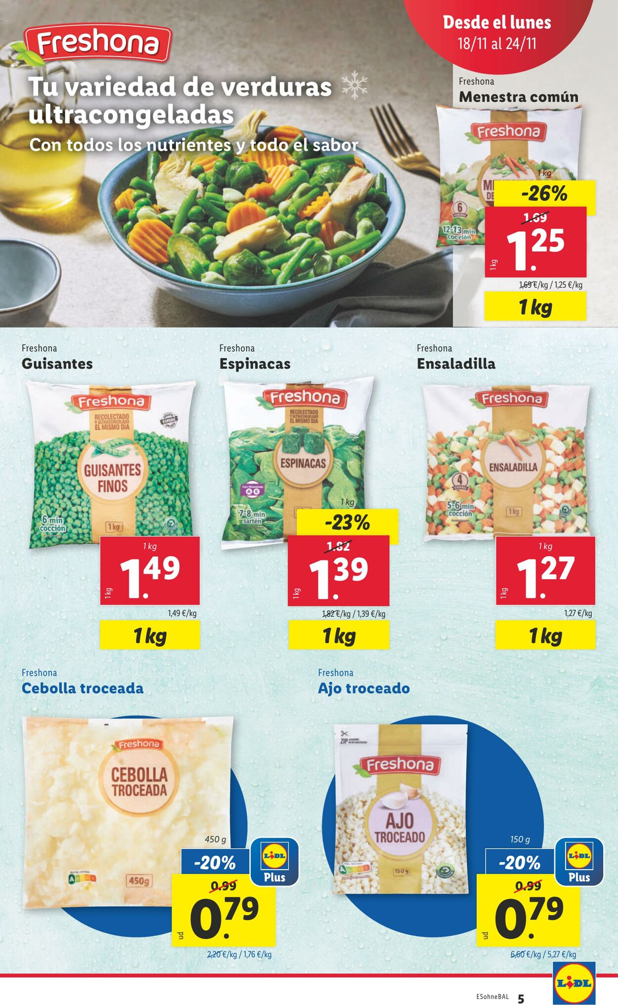 Folleto Lidl 18.11.2024 - 24.11.2024