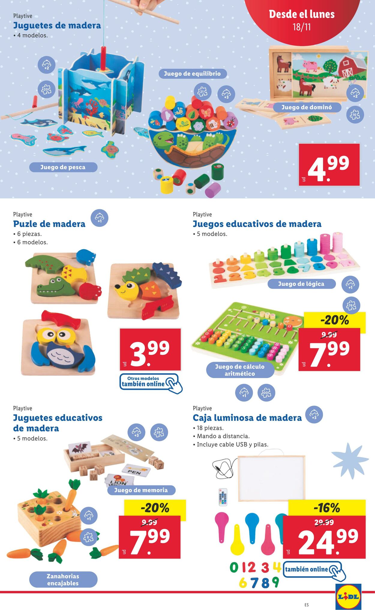 Folleto Lidl 18.11.2024 - 24.11.2024