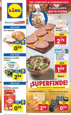 Folleto Lidl 18.11.2024 - 24.11.2024