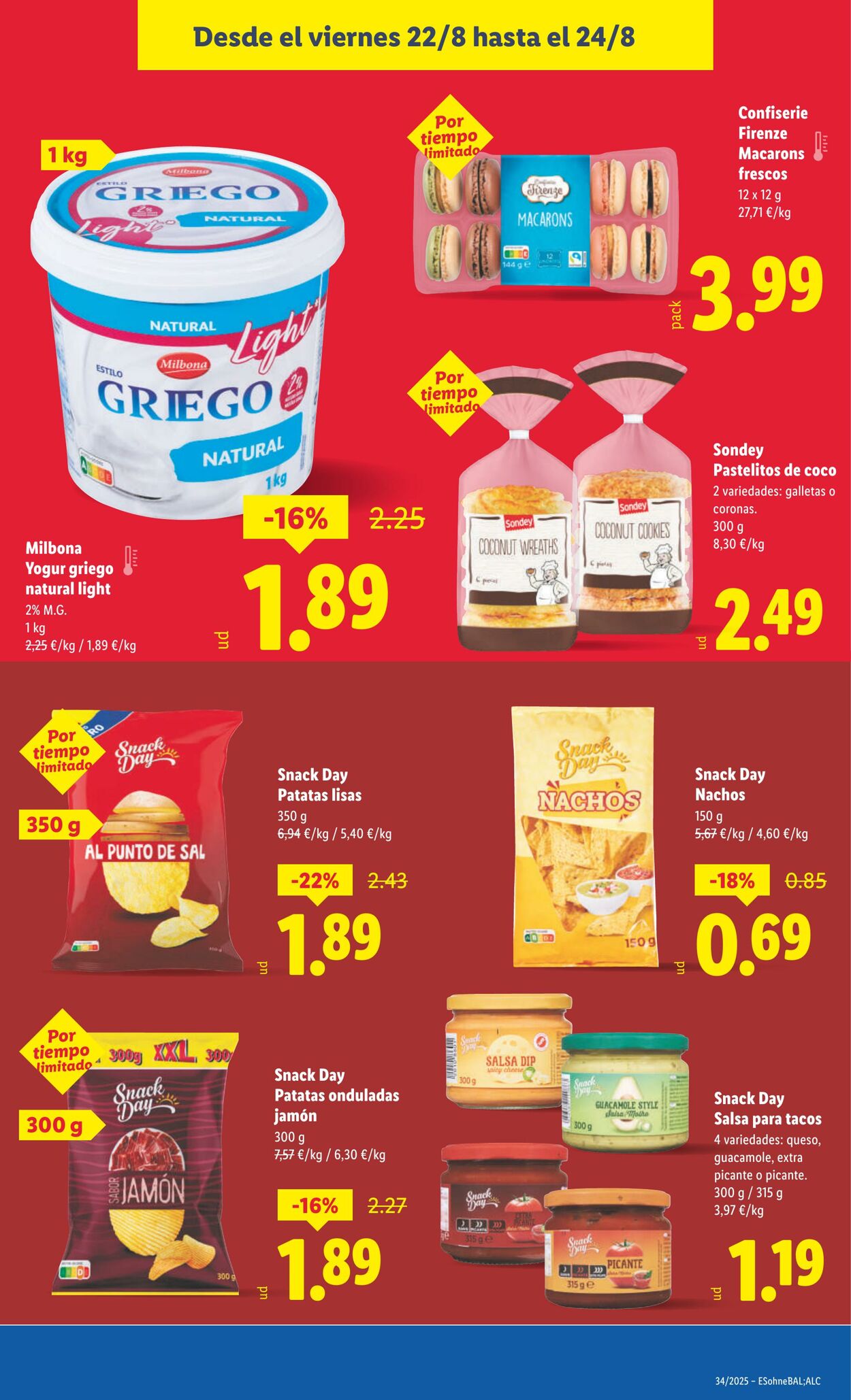 Folleto Lidl 18.08.2025 - 24.08.2025