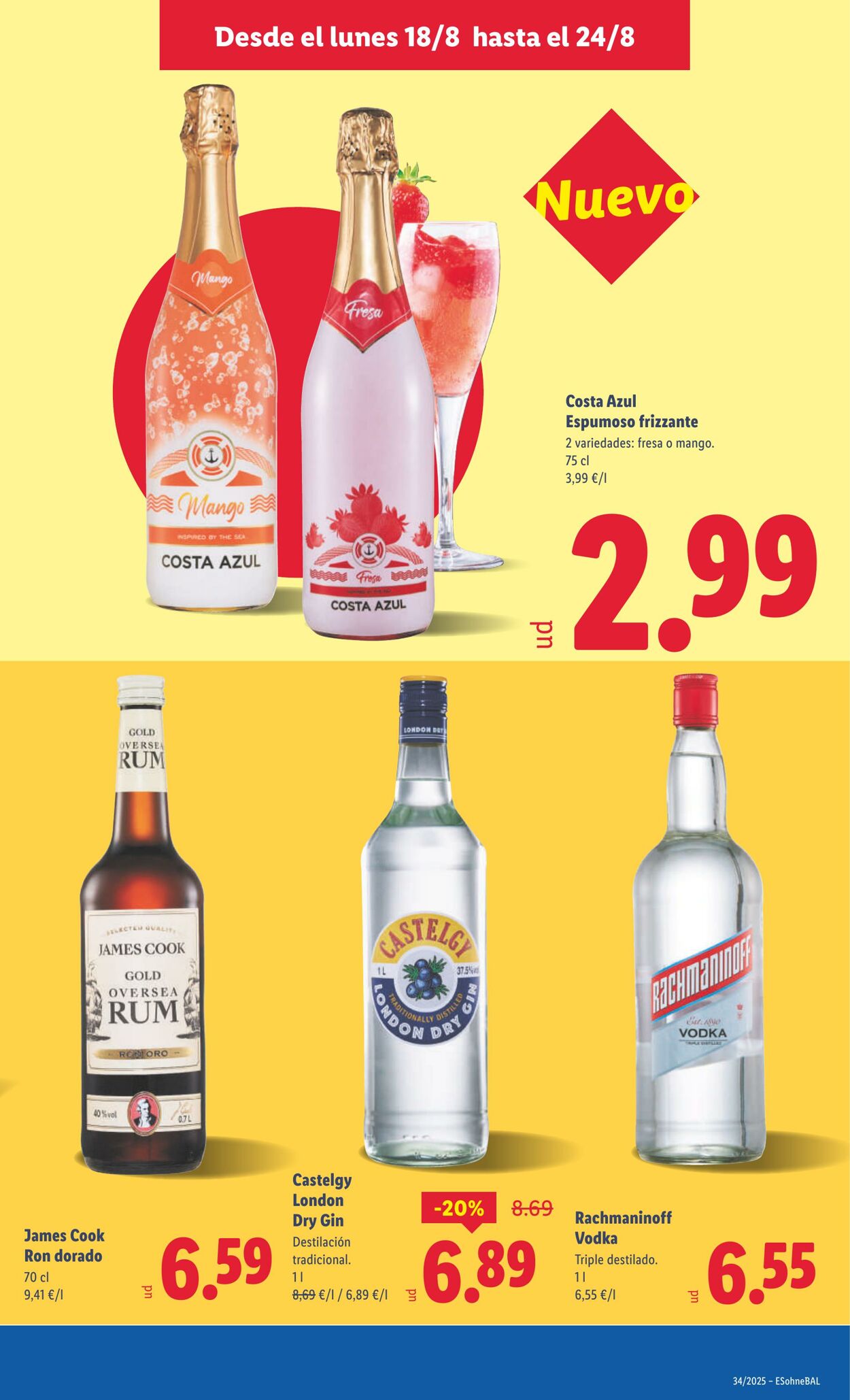Folleto Lidl 18.08.2025 - 24.08.2025