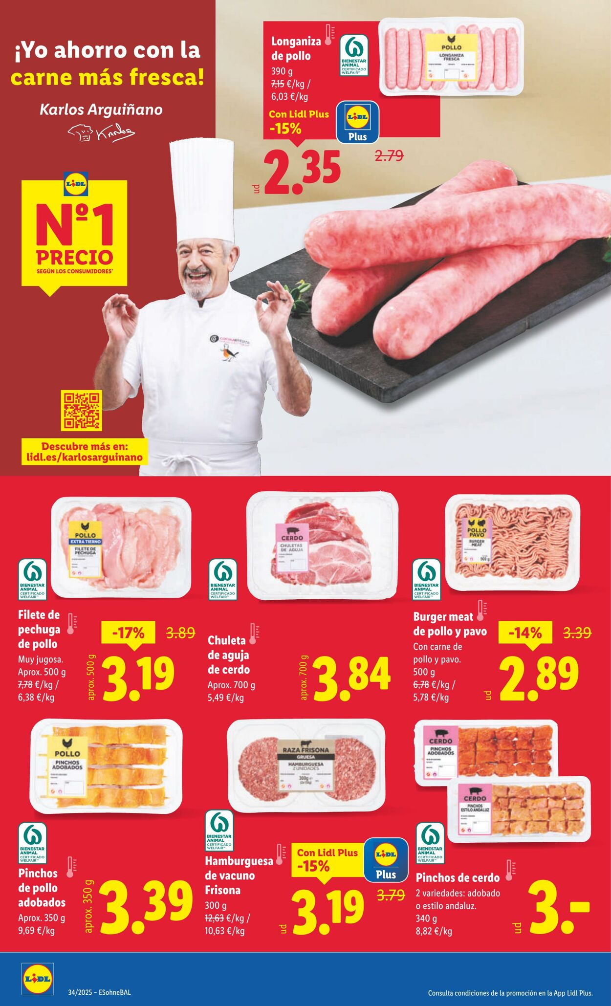 Folleto Lidl 18.08.2025 - 24.08.2025