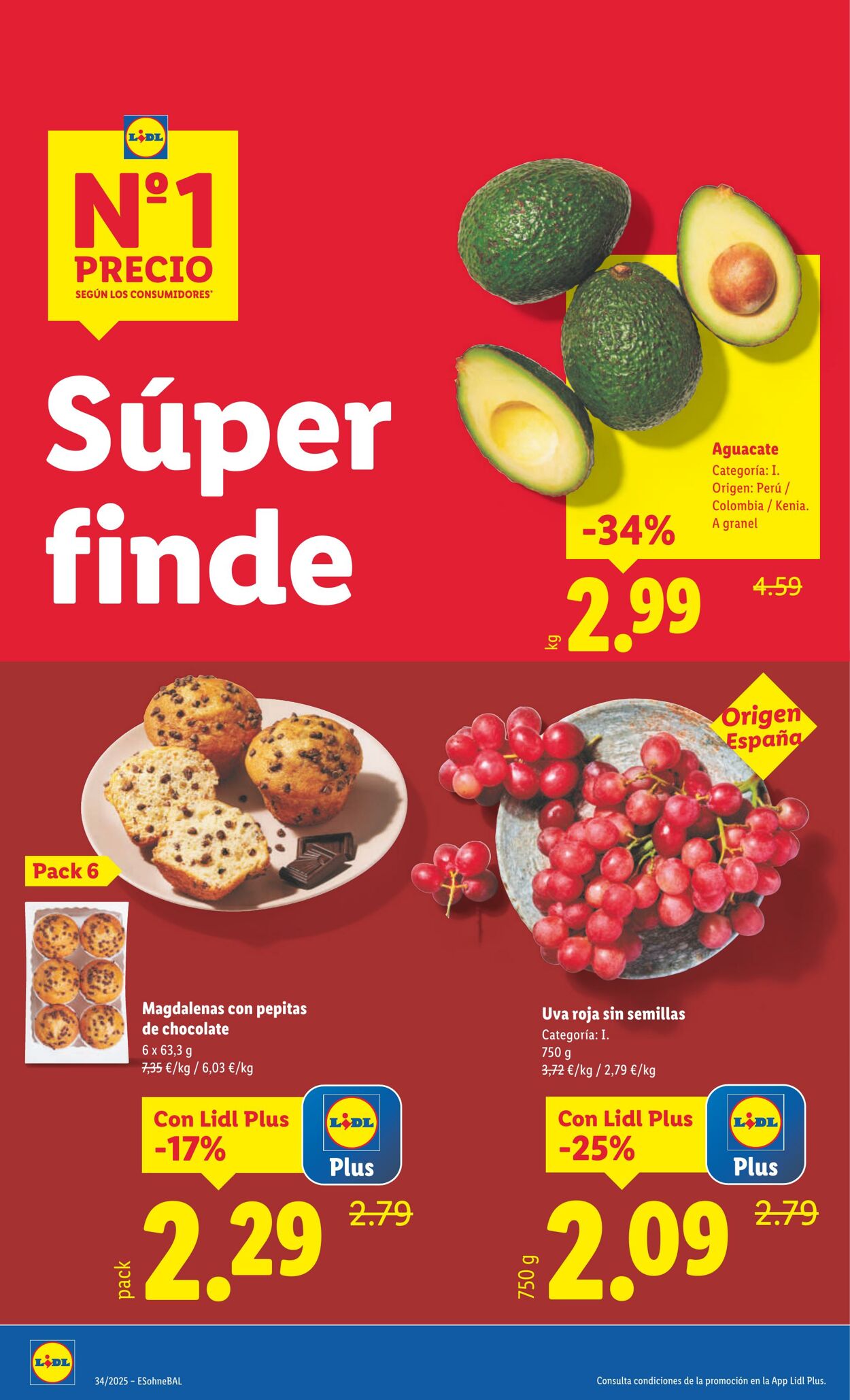 Folleto Lidl 18.08.2025 - 24.08.2025