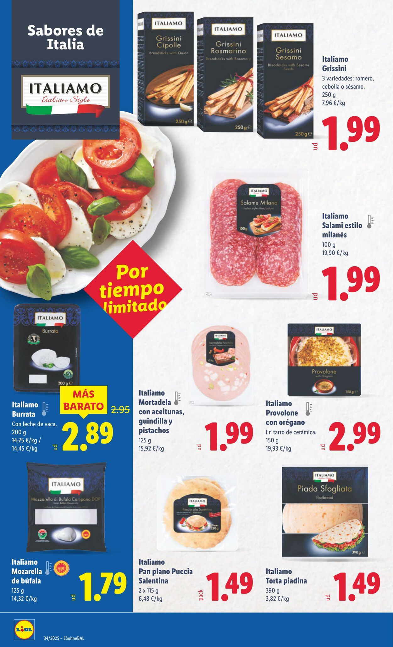 Folleto Lidl 18.08.2025 - 24.08.2025