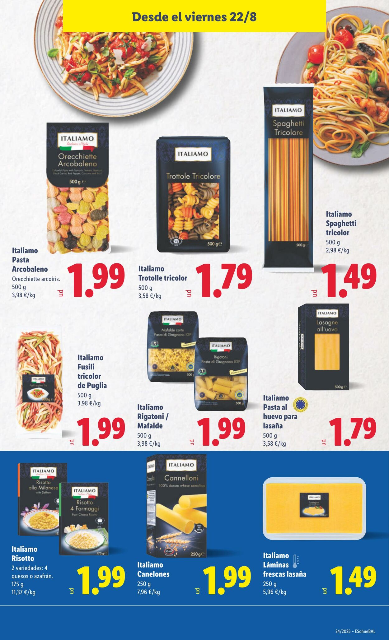 Folleto Lidl 18.08.2025 - 24.08.2025
