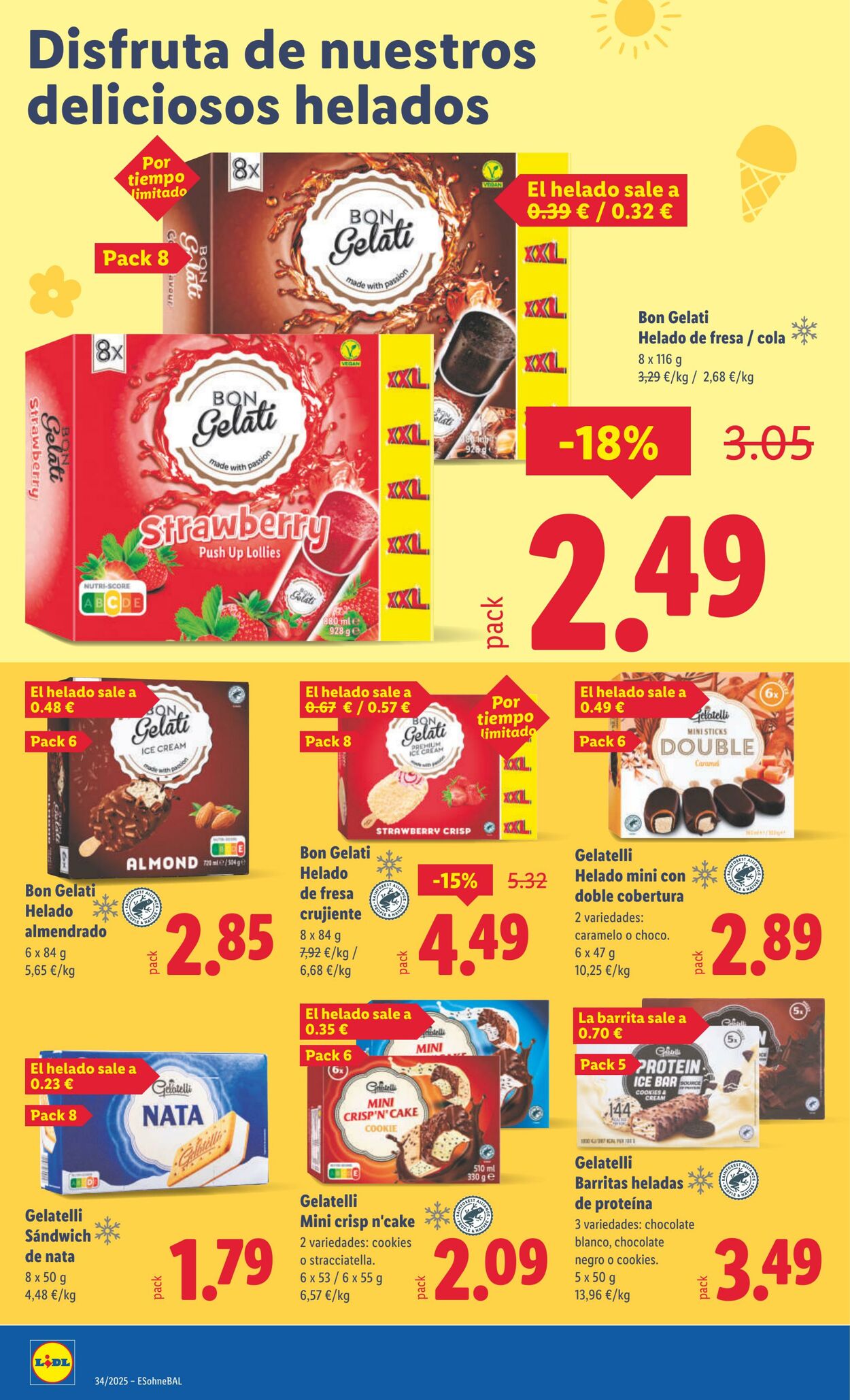 Folleto Lidl 18.08.2025 - 24.08.2025