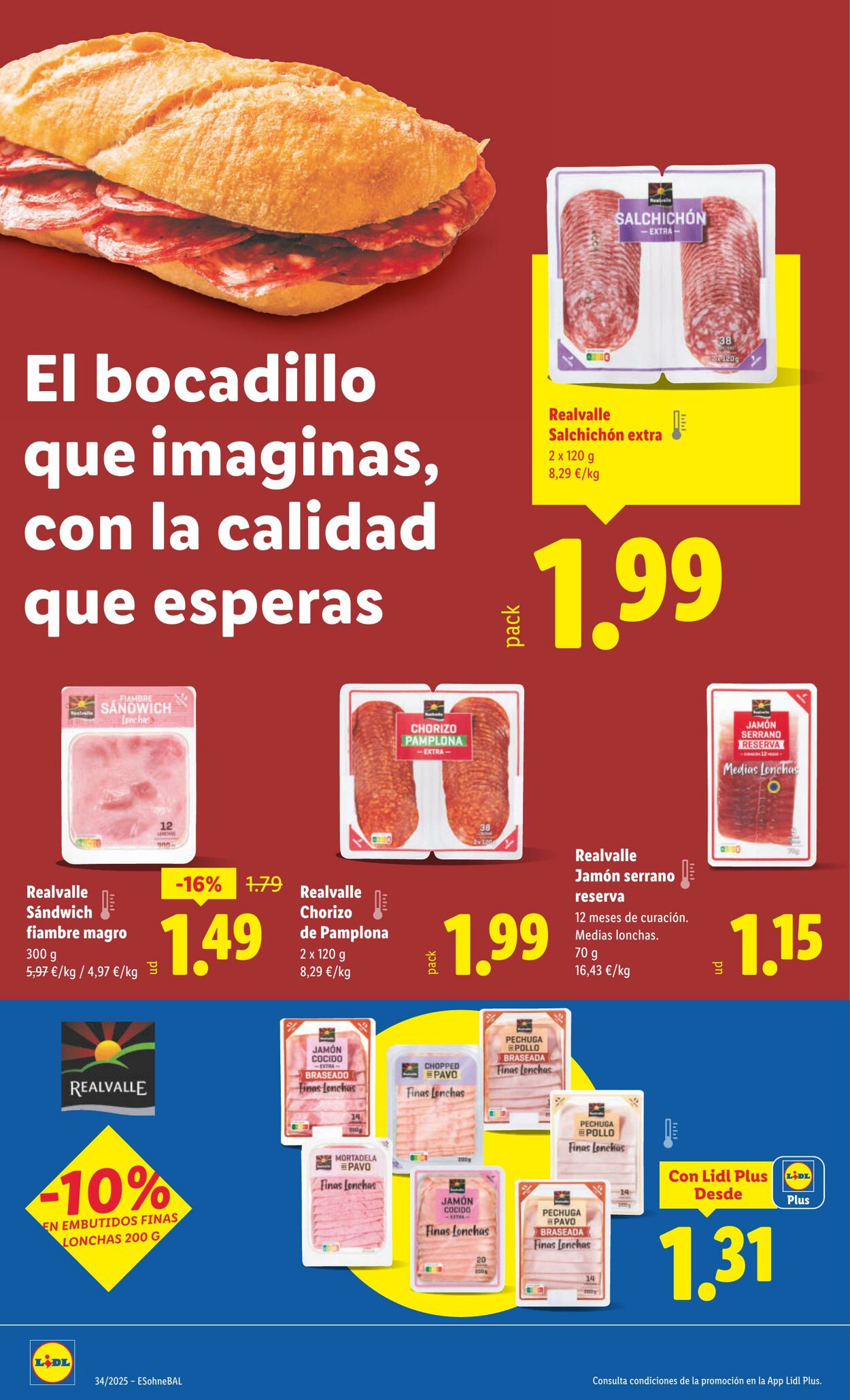 Folleto Lidl 18.08.2025 - 24.08.2025