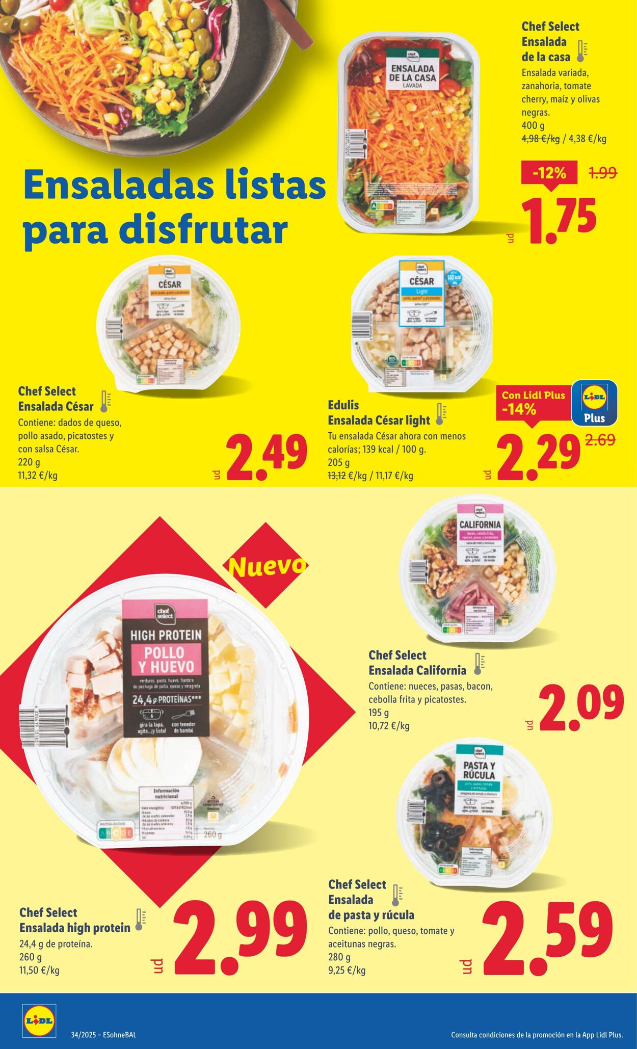 Folleto Lidl 18.08.2025 - 24.08.2025