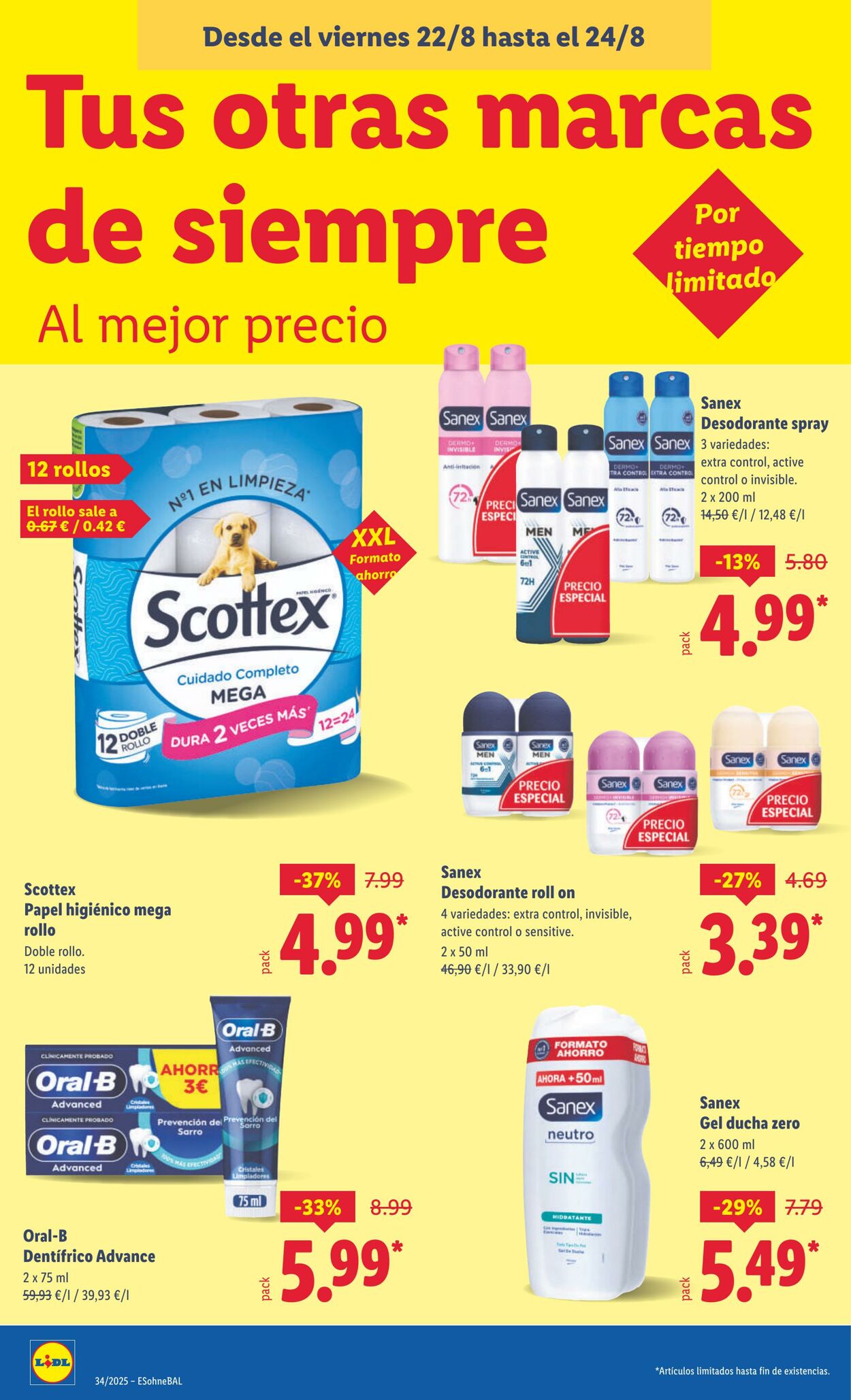 Folleto Lidl 18.08.2025 - 24.08.2025