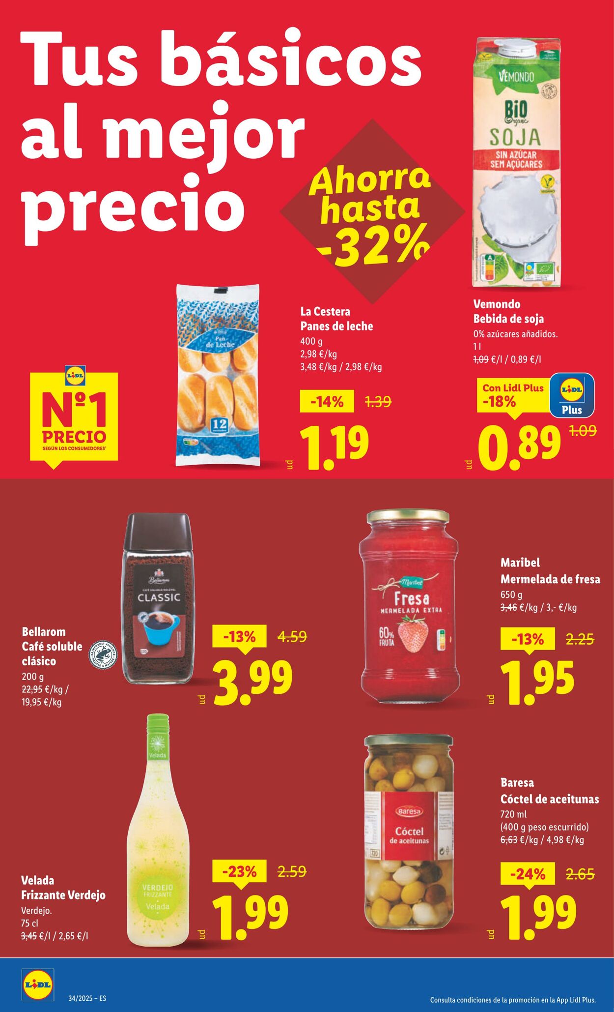 Folleto Lidl 18.08.2025 - 24.08.2025