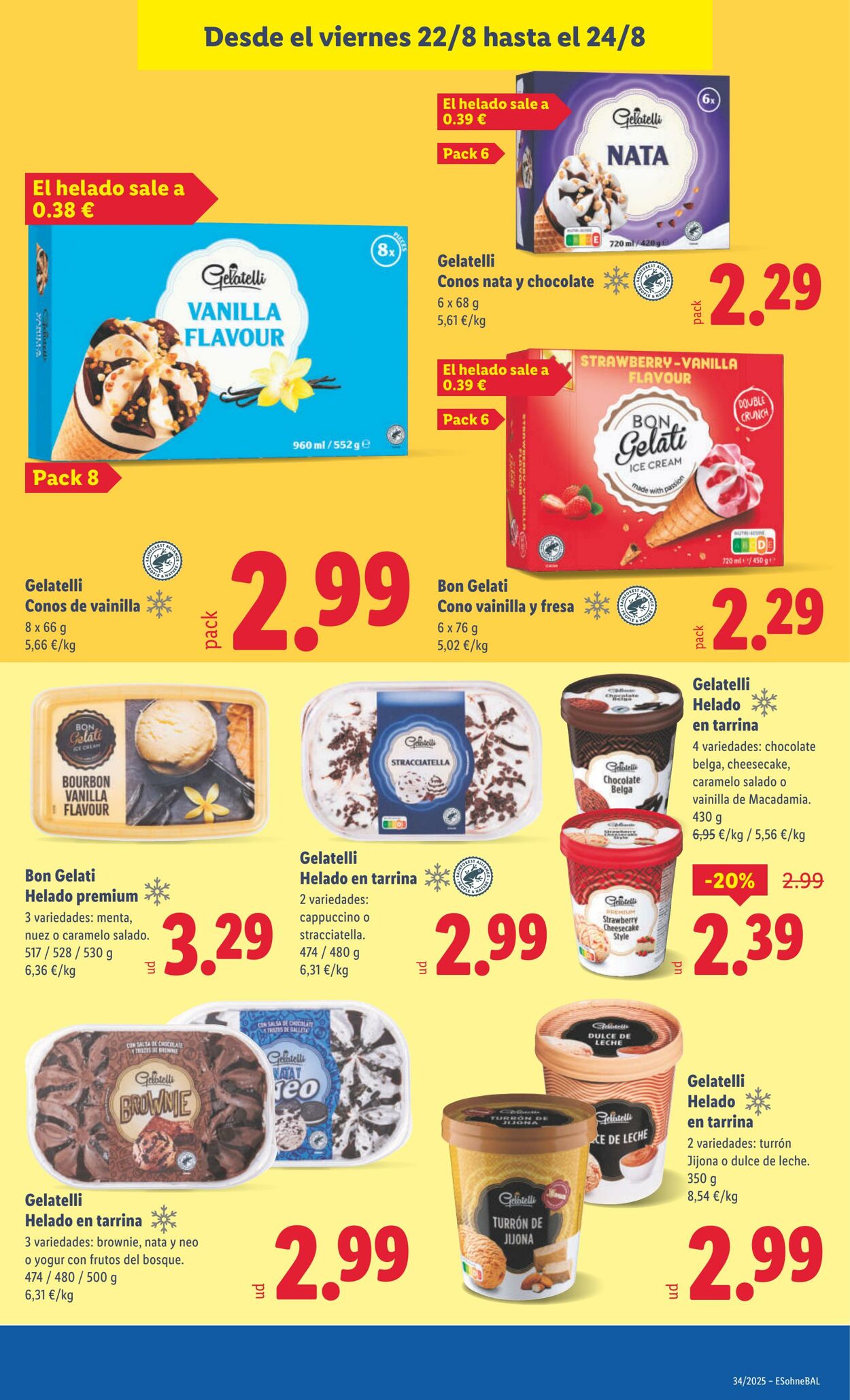 Folleto Lidl 18.08.2025 - 24.08.2025
