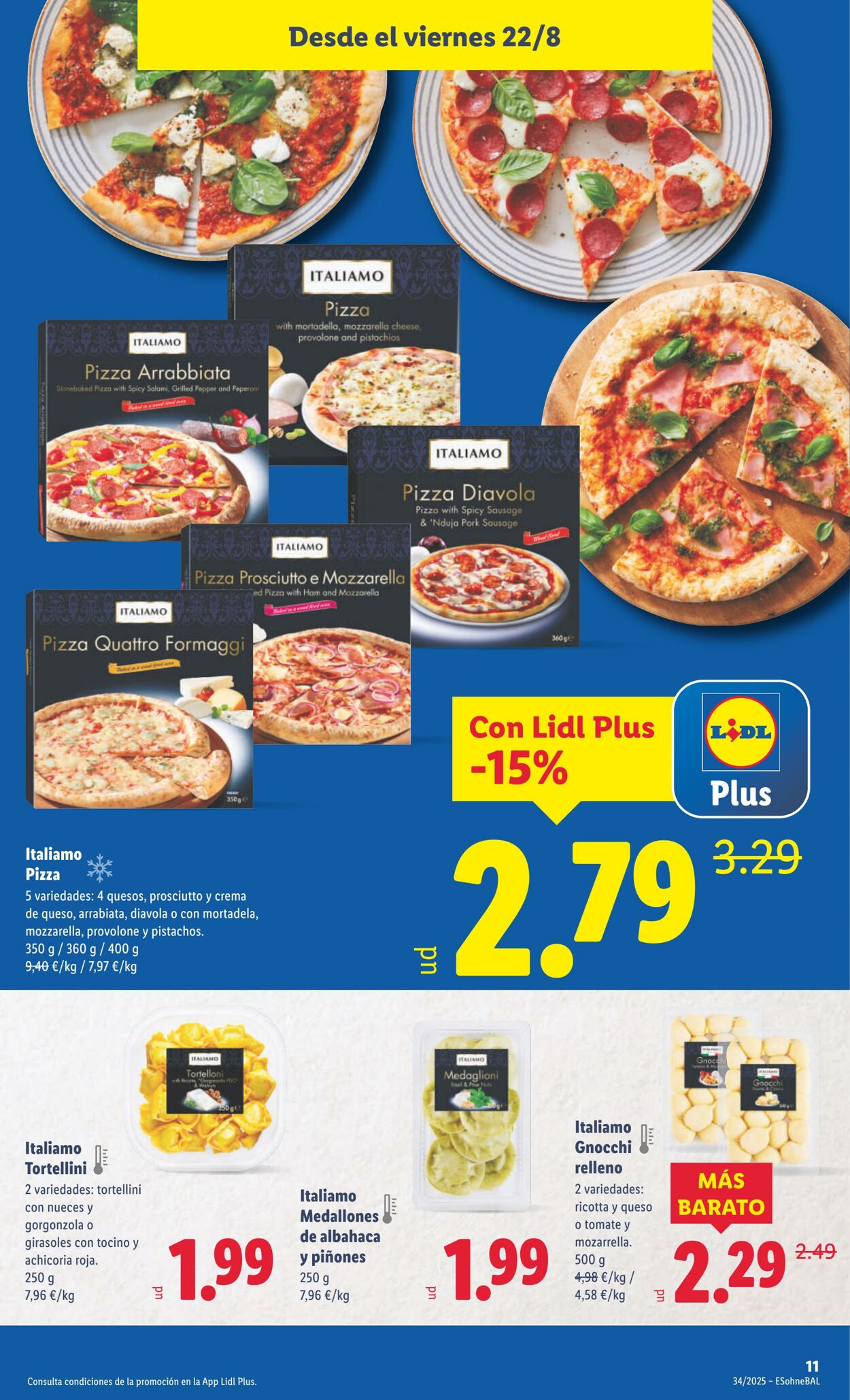 Folleto Lidl 18.08.2025 - 24.08.2025
