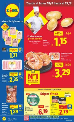 Folleto Lidl 18.08.2025 - 24.08.2025