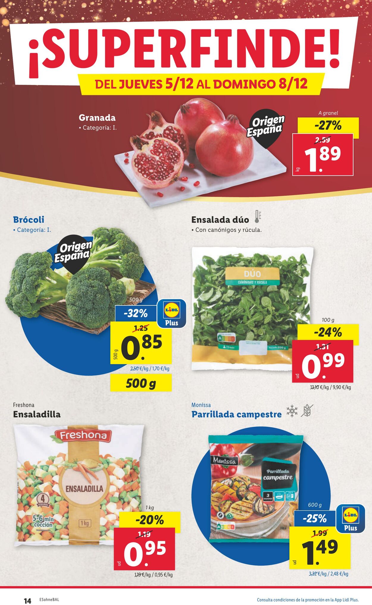 Folleto Lidl 02.12.2024 - 08.12.2024