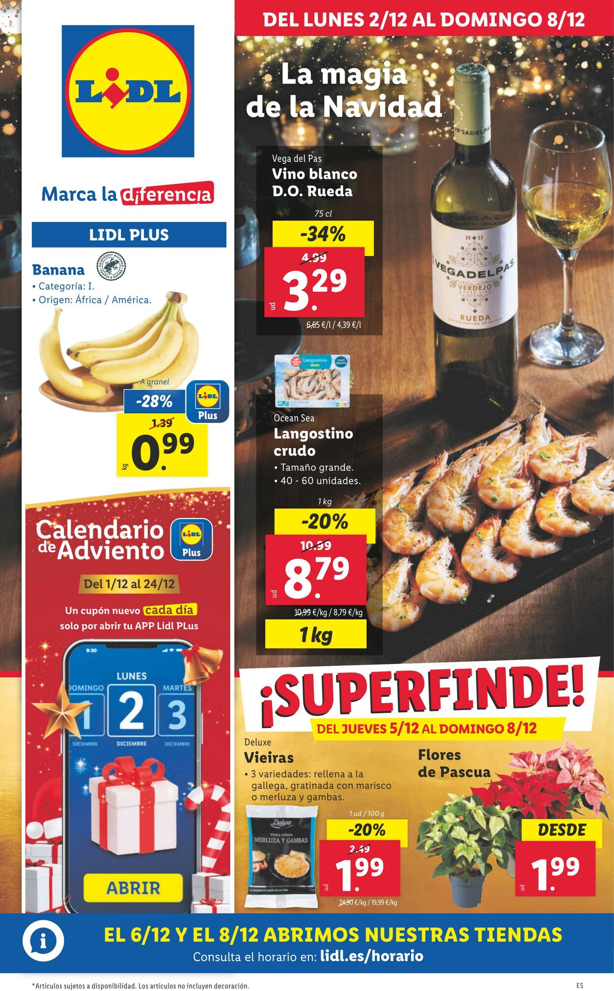 Folleto Lidl 02.12.2024 - 08.12.2024