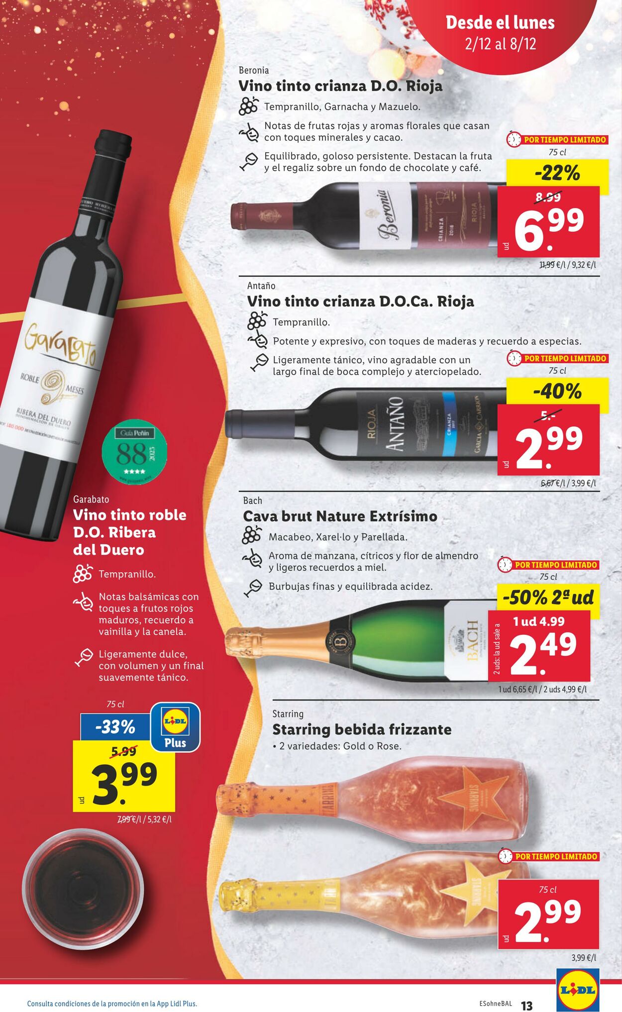 Folleto Lidl 02.12.2024 - 08.12.2024