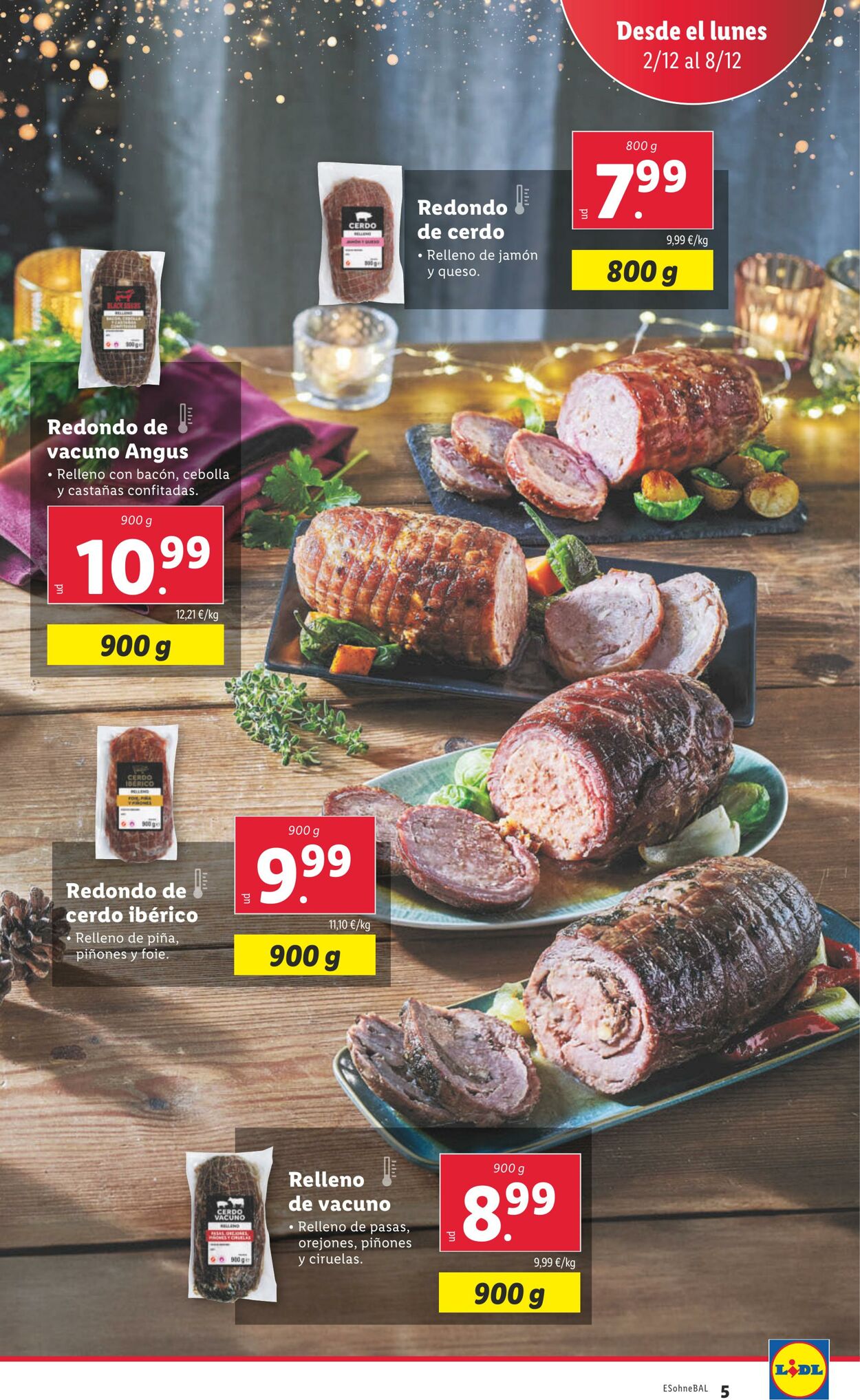 Folleto Lidl 02.12.2024 - 08.12.2024