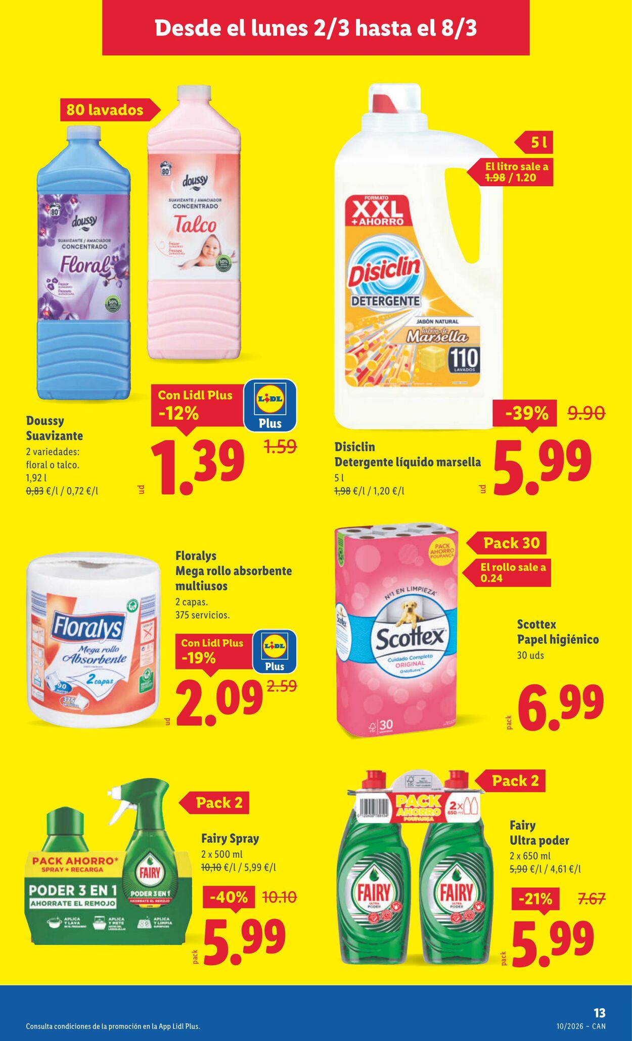 Folleto Lidl 02.03.2026 - 08.03.2026