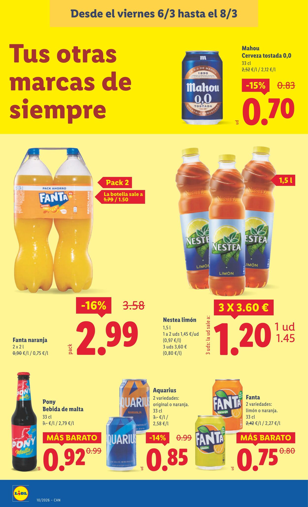 Folleto Lidl 02.03.2026 - 08.03.2026