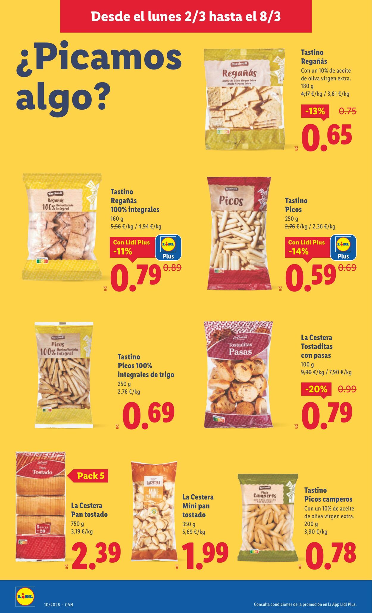 Folleto Lidl 02.03.2026 - 08.03.2026