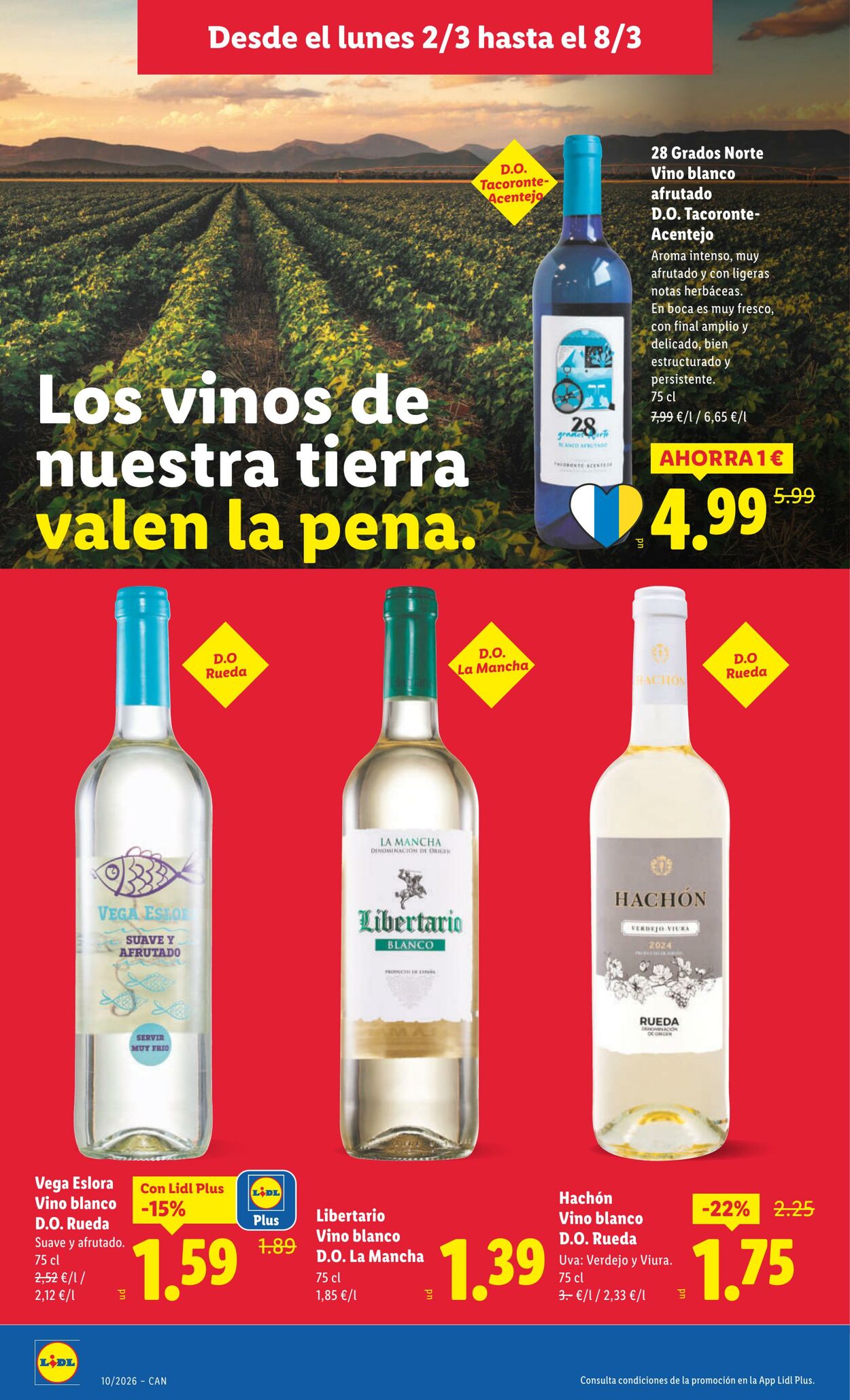 Folleto Lidl 02.03.2026 - 08.03.2026