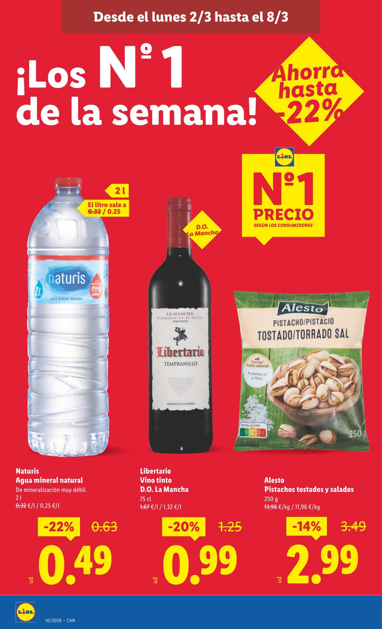 Folleto Lidl 02.03.2026 - 08.03.2026