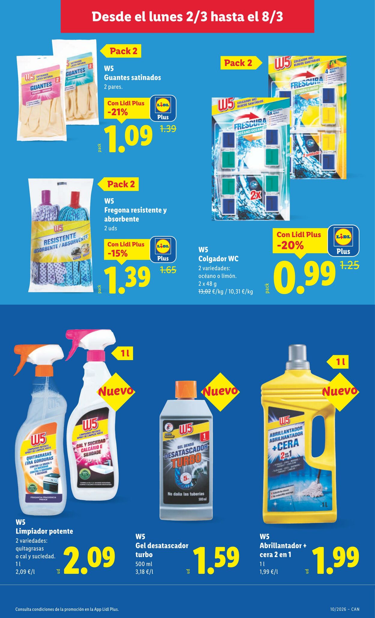 Folleto Lidl 02.03.2026 - 08.03.2026