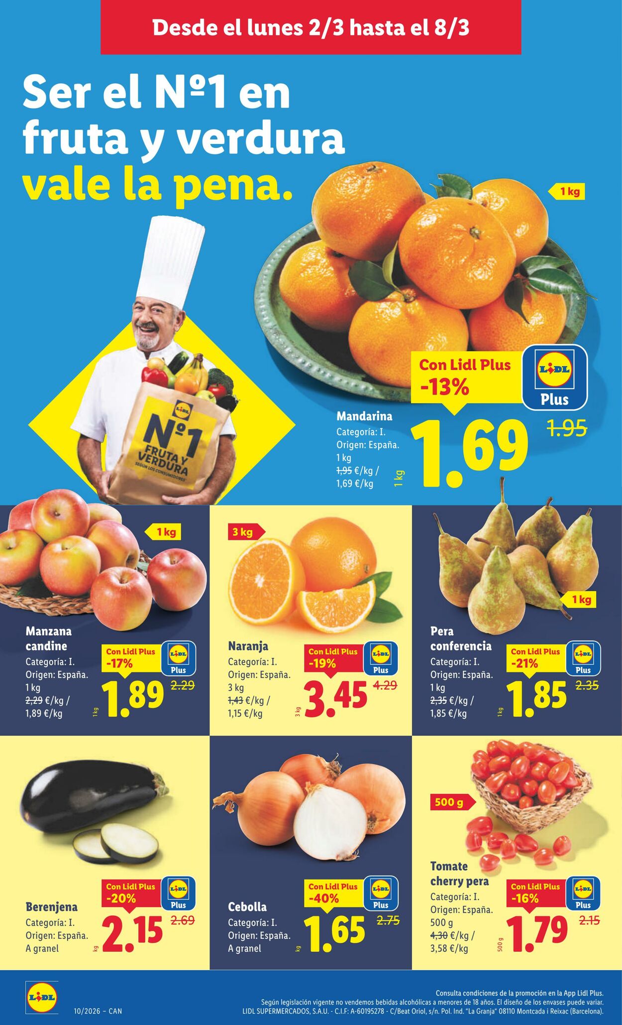 Folleto Lidl 02.03.2026 - 08.03.2026