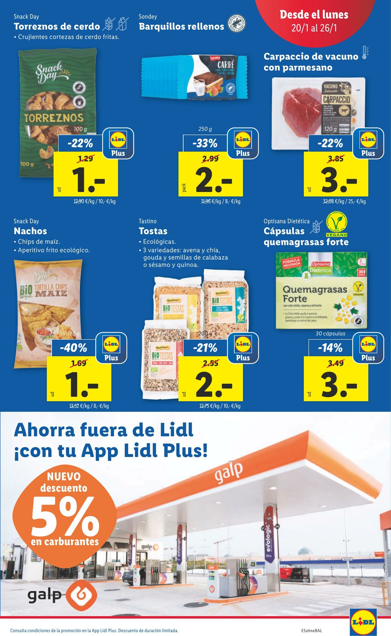 Folleto Lidl 20.01.2025 - 26.01.2025