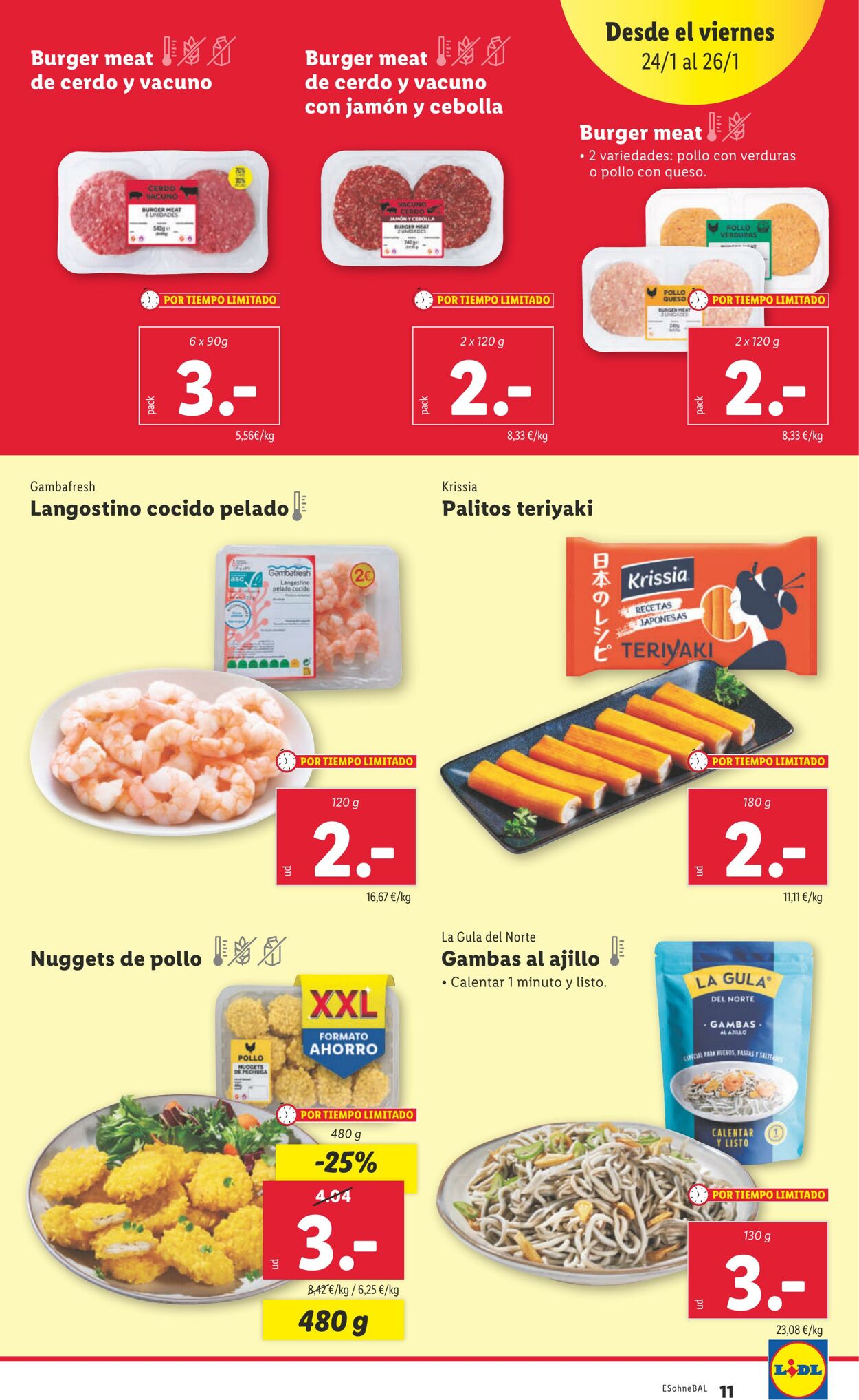 Folleto Lidl 20.01.2025 - 26.01.2025