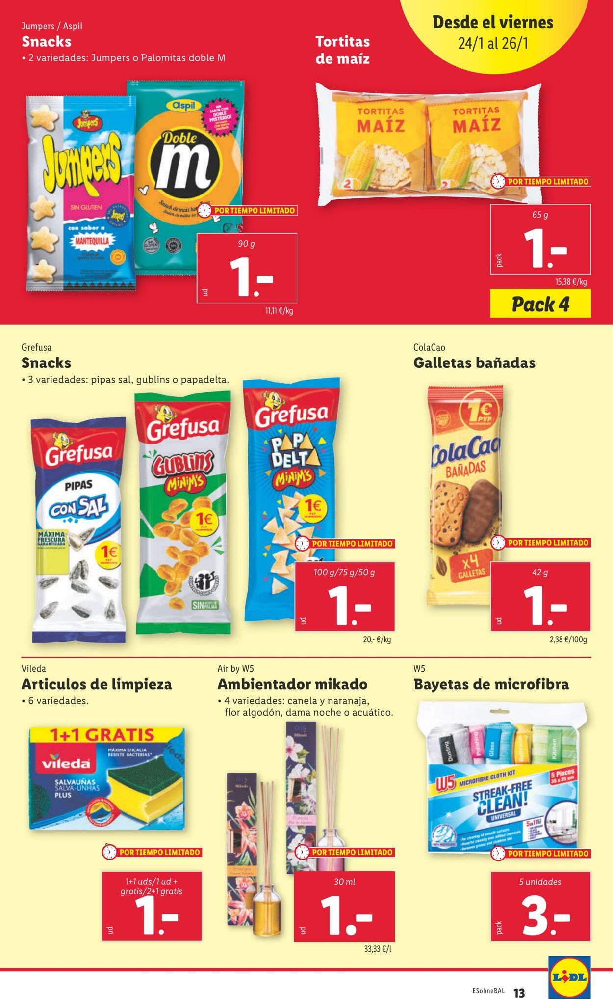 Folleto Lidl 20.01.2025 - 26.01.2025