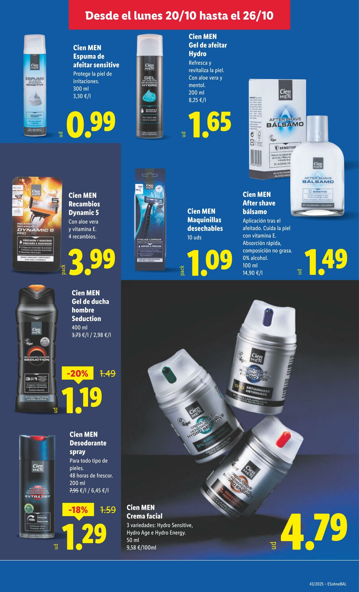 Folleto Lidl 20.10.2025 - 26.10.2025