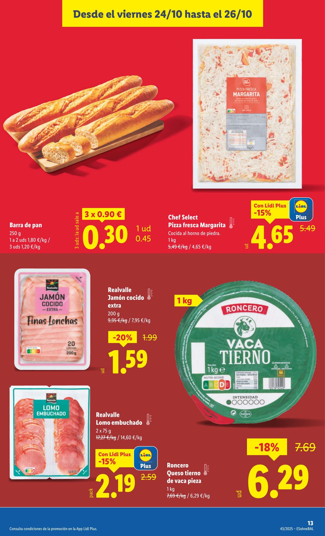 Folleto Lidl 20.10.2025 - 26.10.2025