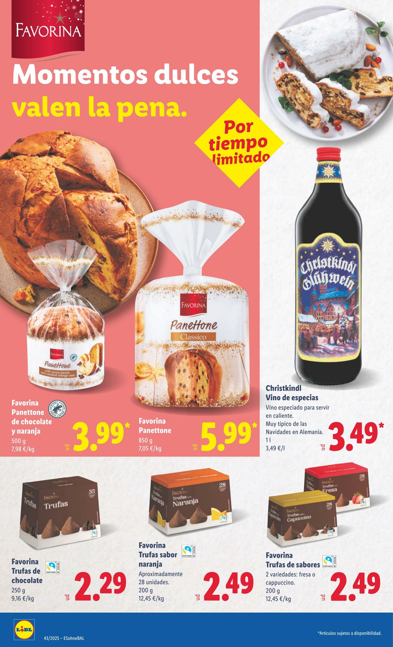Folleto Lidl 20.10.2025 - 26.10.2025