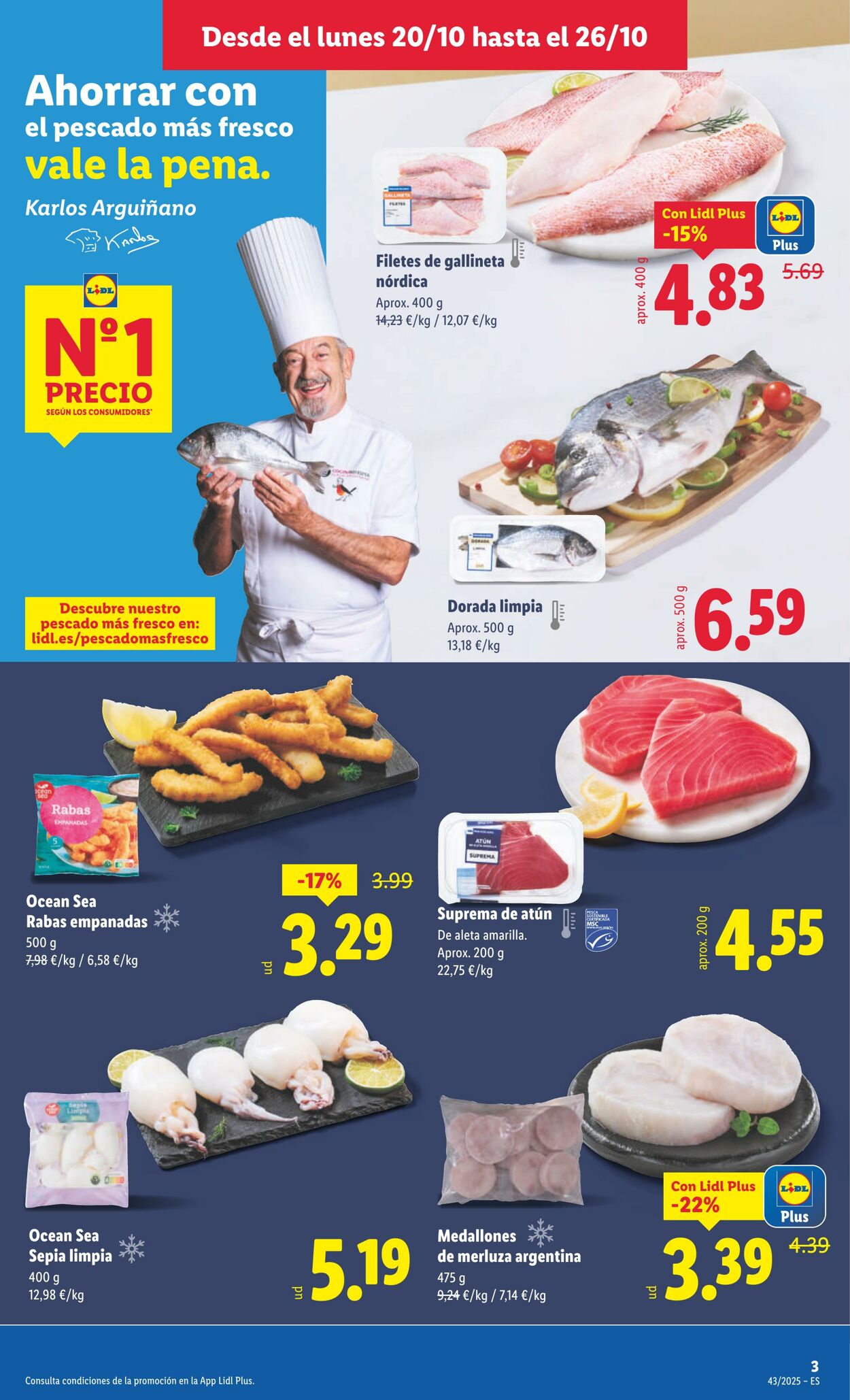 Folleto Lidl 20.10.2025 - 26.10.2025