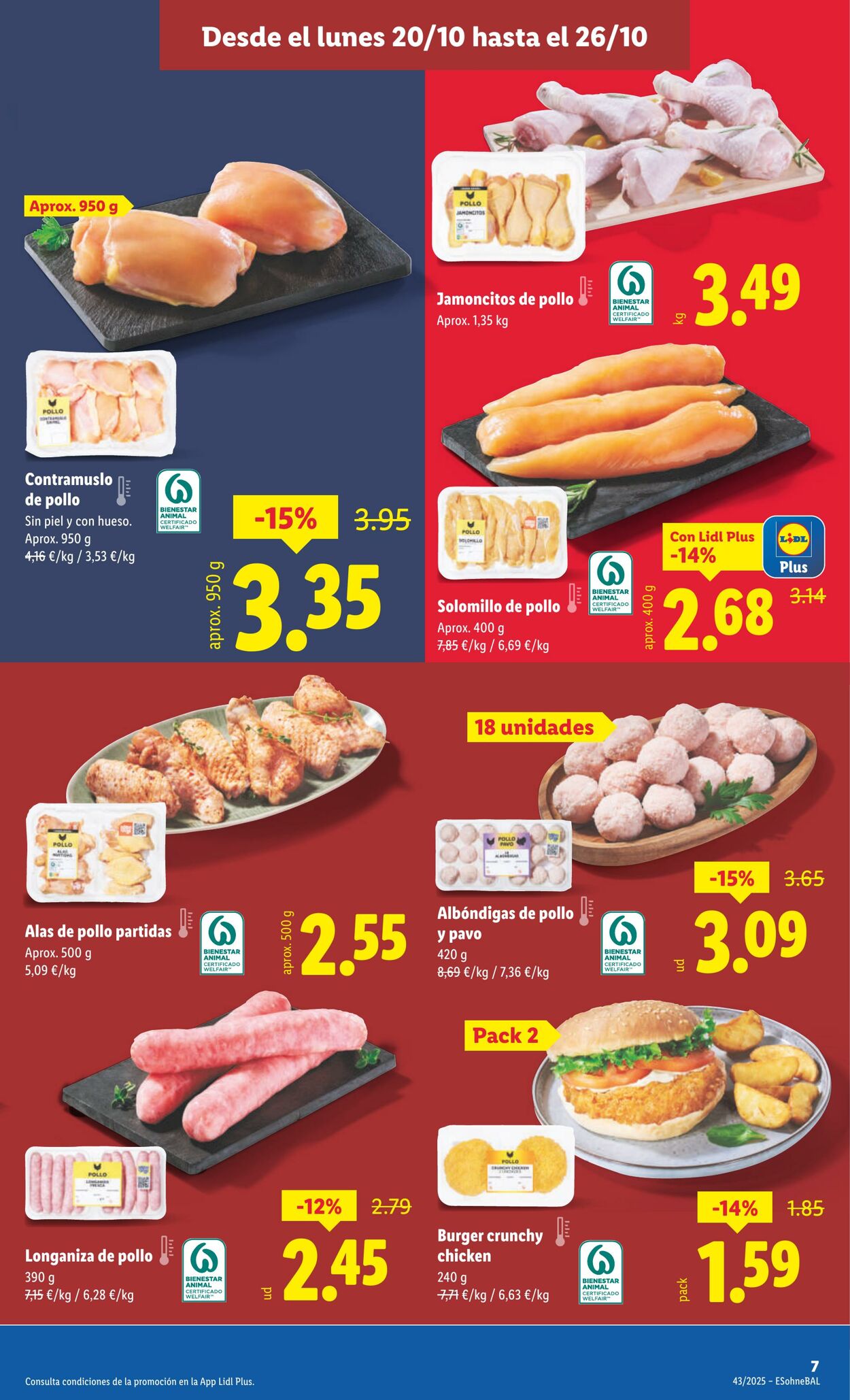 Folleto Lidl 20.10.2025 - 26.10.2025