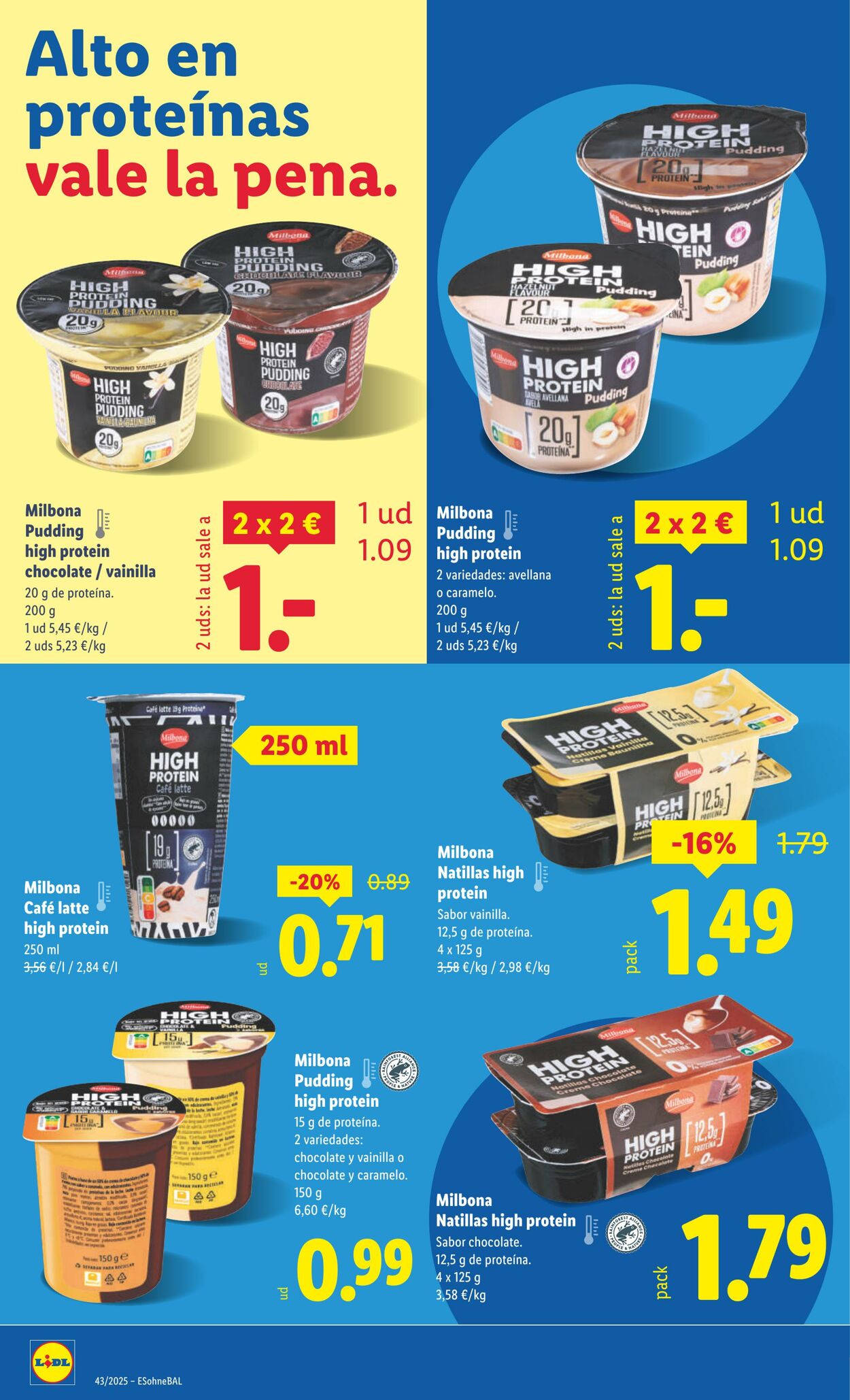 Folleto Lidl 20.10.2025 - 26.10.2025